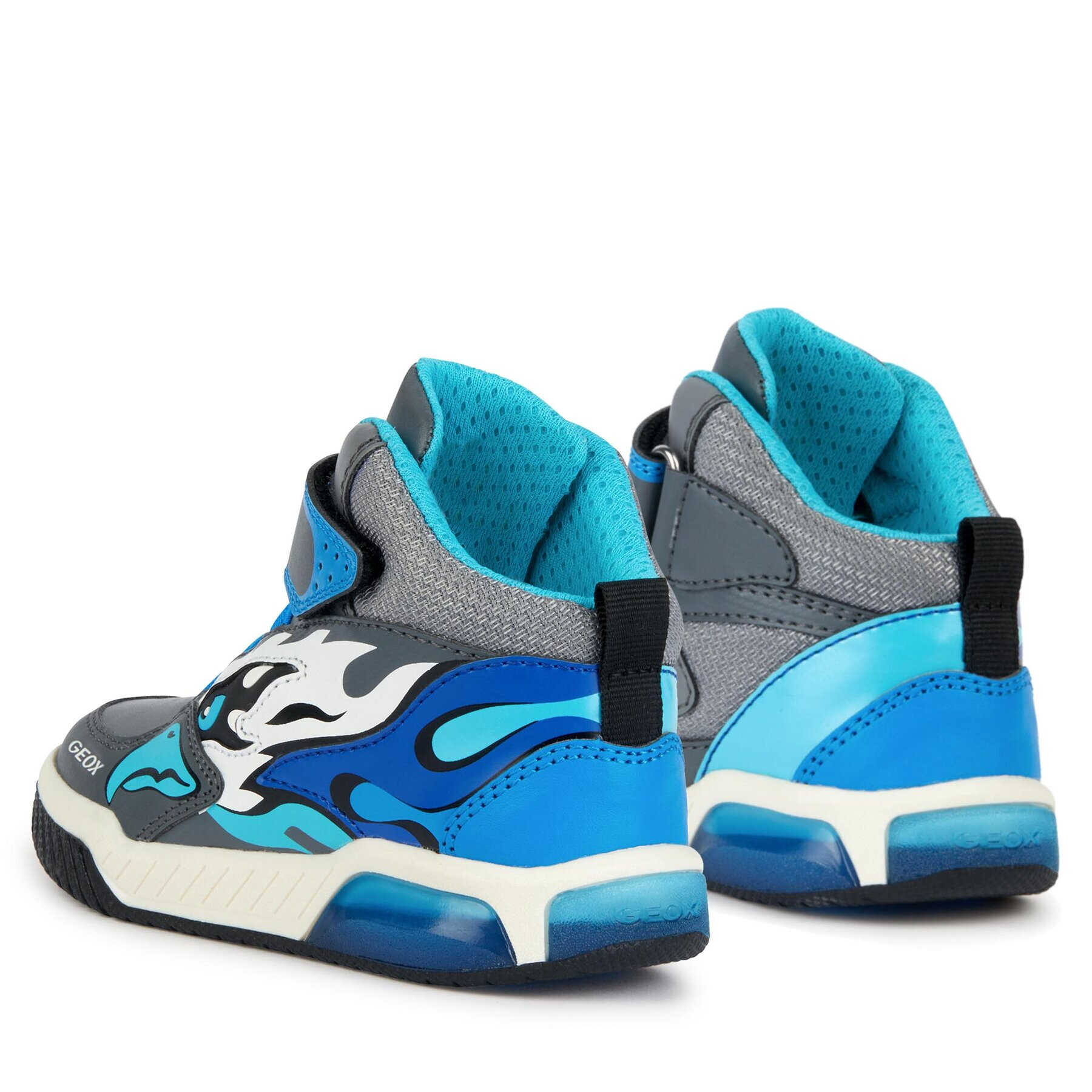 Geox Sneakers J Inek Boy J369CB 0BU11 C0415 D Gri - Pled.ro