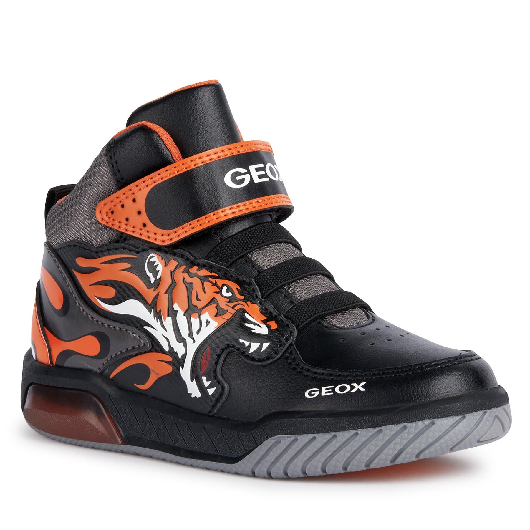 Geox Sneakers J Inek Boy J369CC 0BUCE C0038 D Negru - Pled.ro