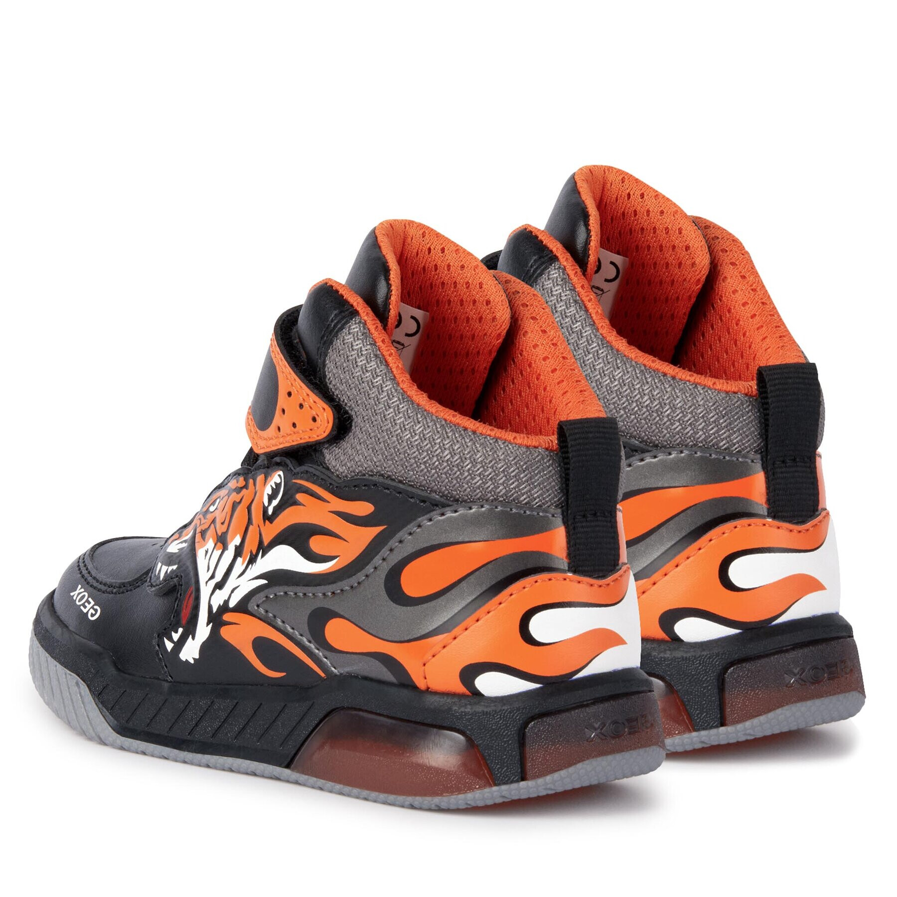 Geox Sneakers J Inek Boy J369CC 0BUCE C0038 D Negru - Pled.ro