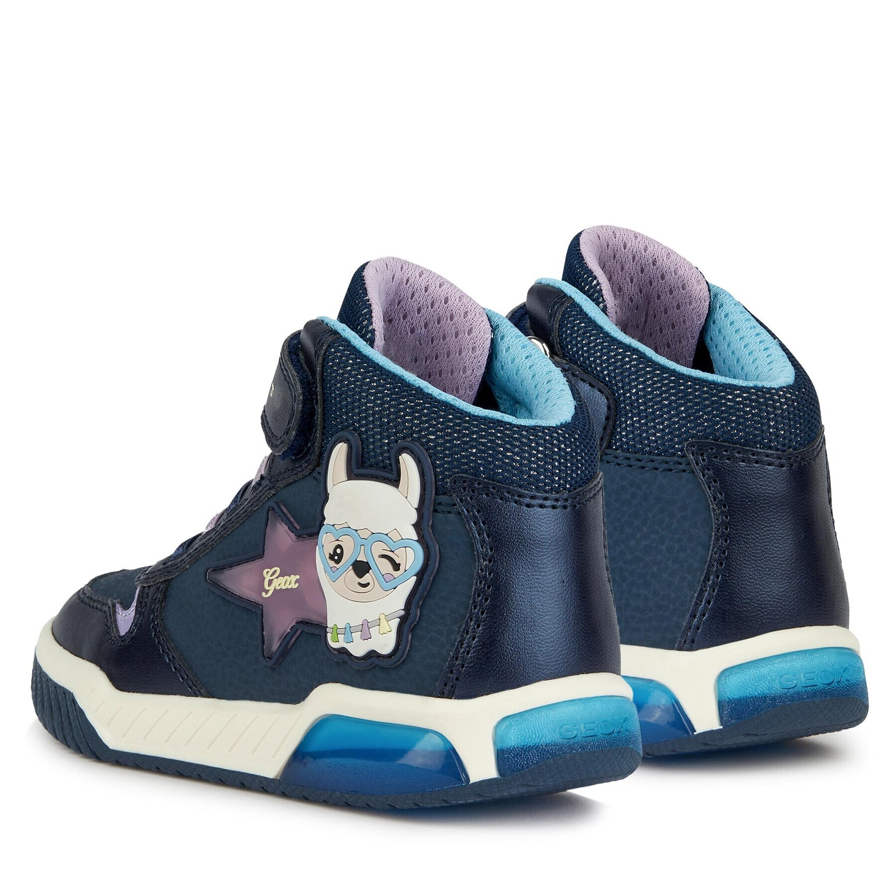 Geox Sneakers J Inek Girl J36ASC 0CENF C4215 D Bleumarin - Pled.ro