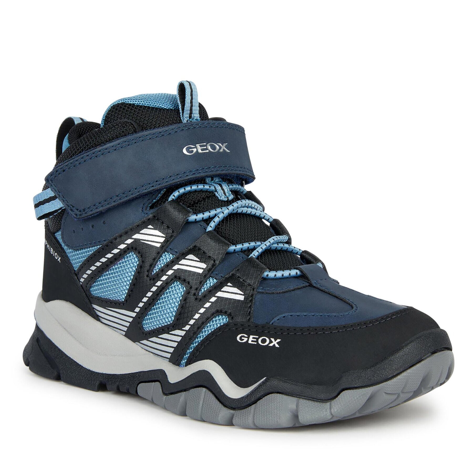 Geox Sneakers J Montrack Boy B Abx J26HBC 0FUME CF44Y S Bleumarin - Pled.ro