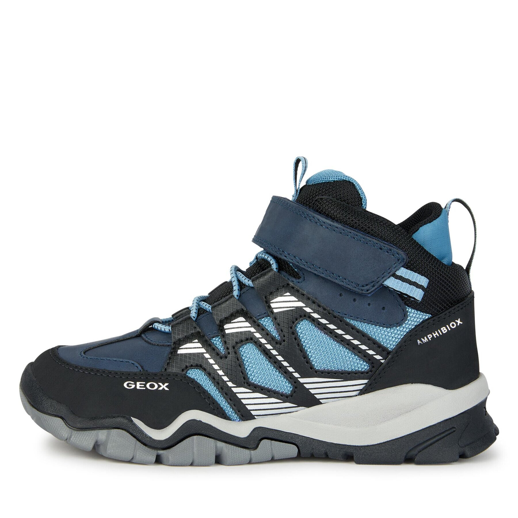 Geox Sneakers J Montrack Boy B Abx J26HBC 0FUME CF44Y S Bleumarin - Pled.ro