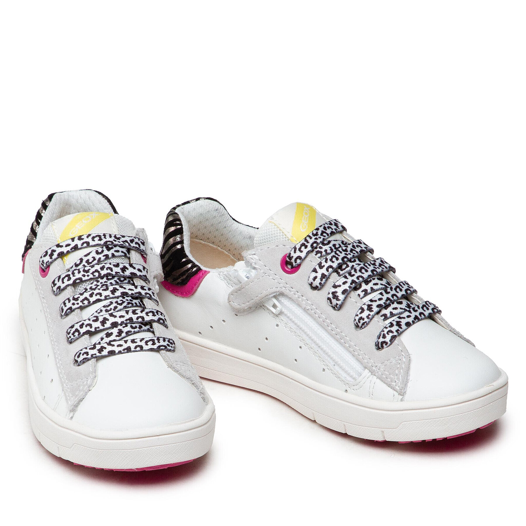 Geox Sneakers J Silenex G. A J15DWA 08522 C0406 M Alb - Pled.ro