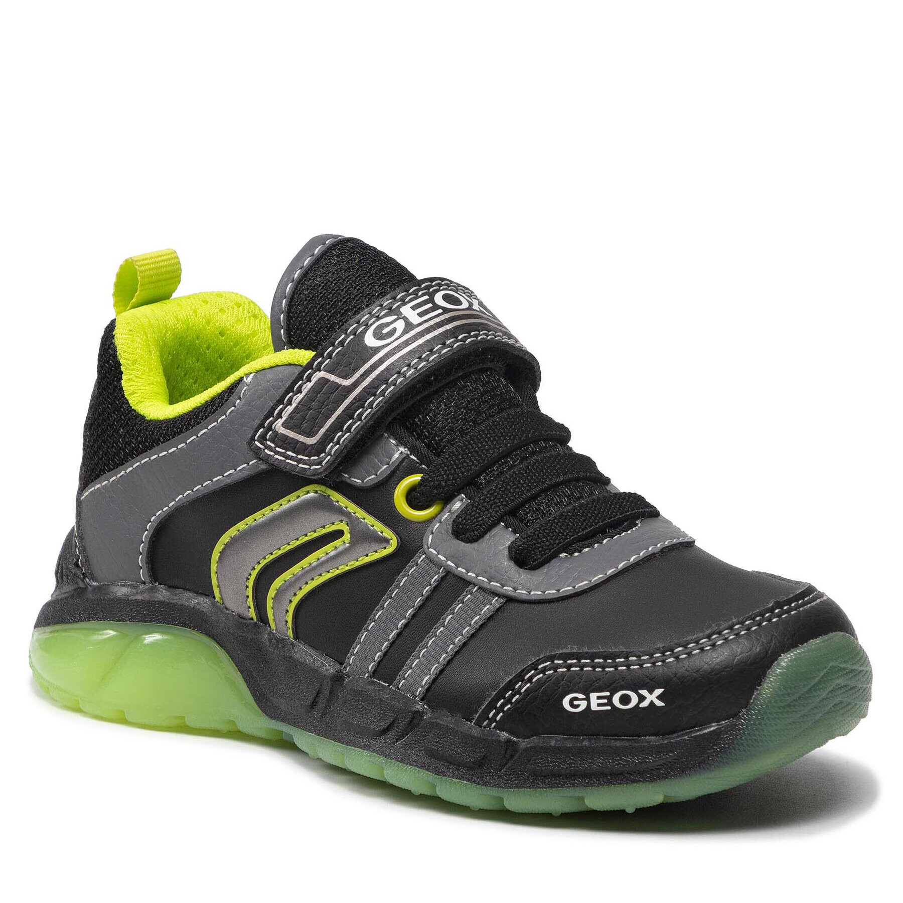 Geox Sneakers J Spaziale B. B J16CQB 05411 C0802 S Negru - Pled.ro