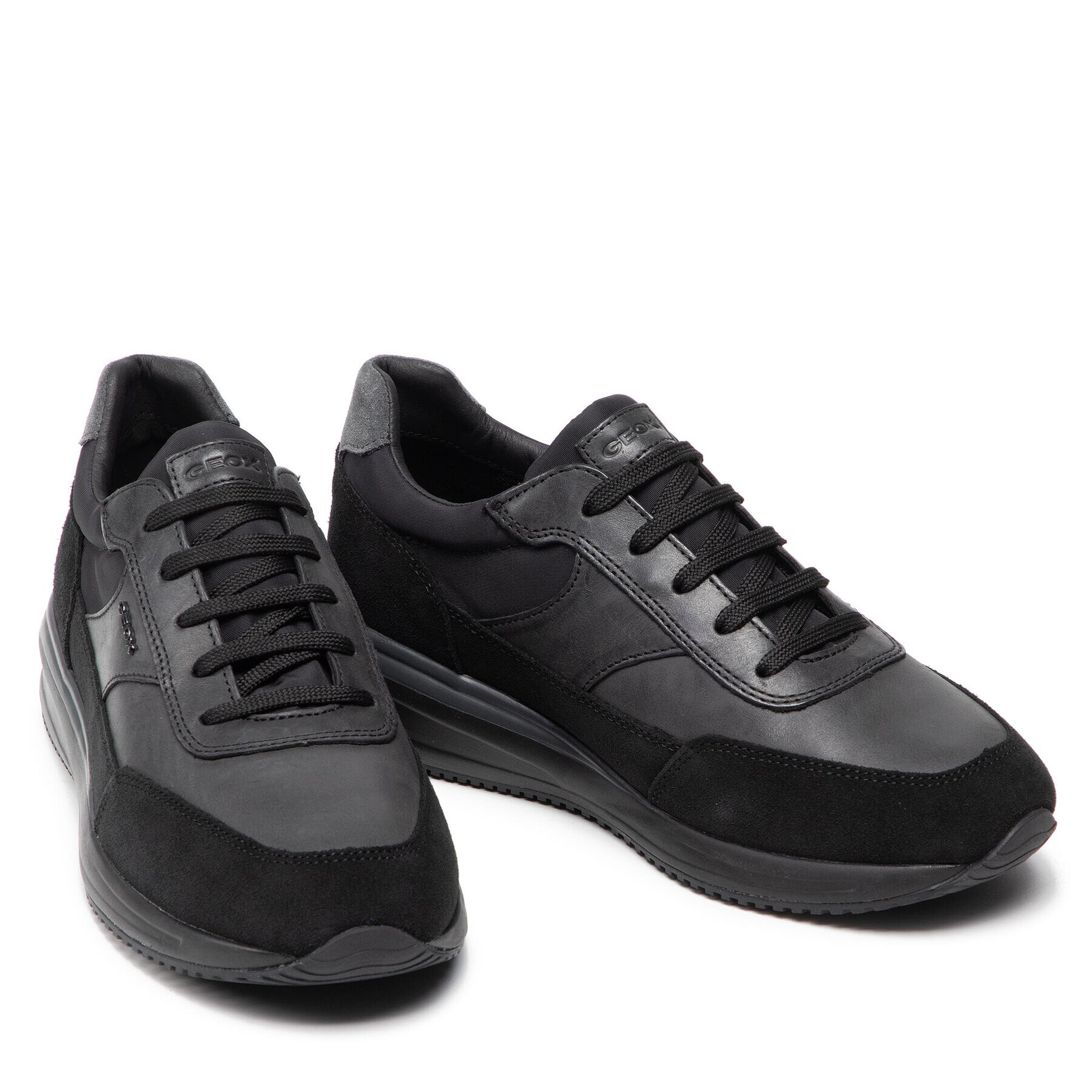 Geox Sneakers U Dennie A U150GA 022CL C9999 Negru - Pled.ro