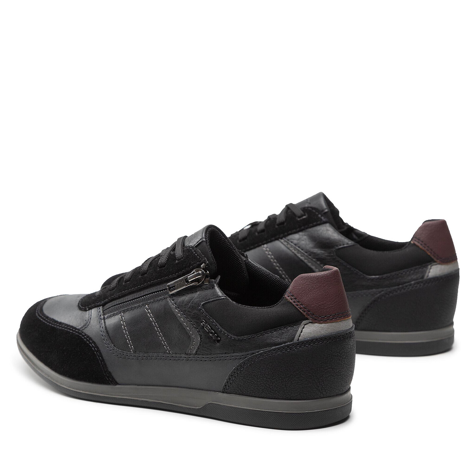 Geox Sneakers U Renan A U254GA 0CL22 C9999 Negru - Pled.ro