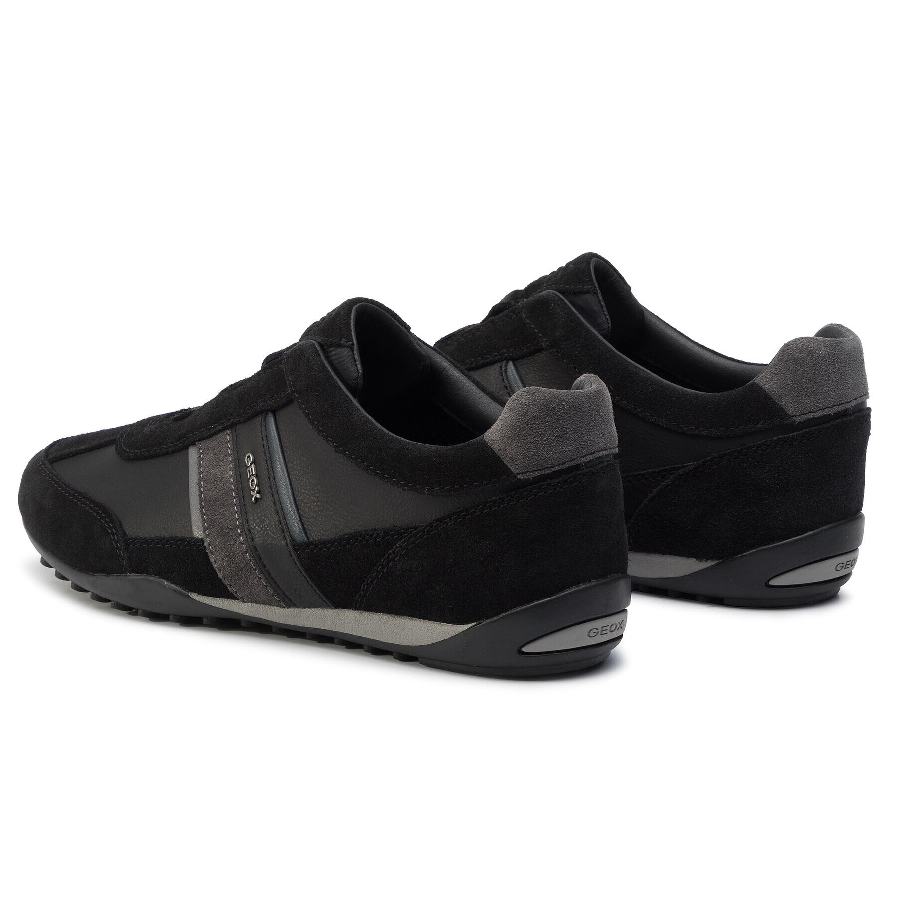 Geox Sneakers U Wells A U82T5A 022ME C9B4N Negru - Pled.ro