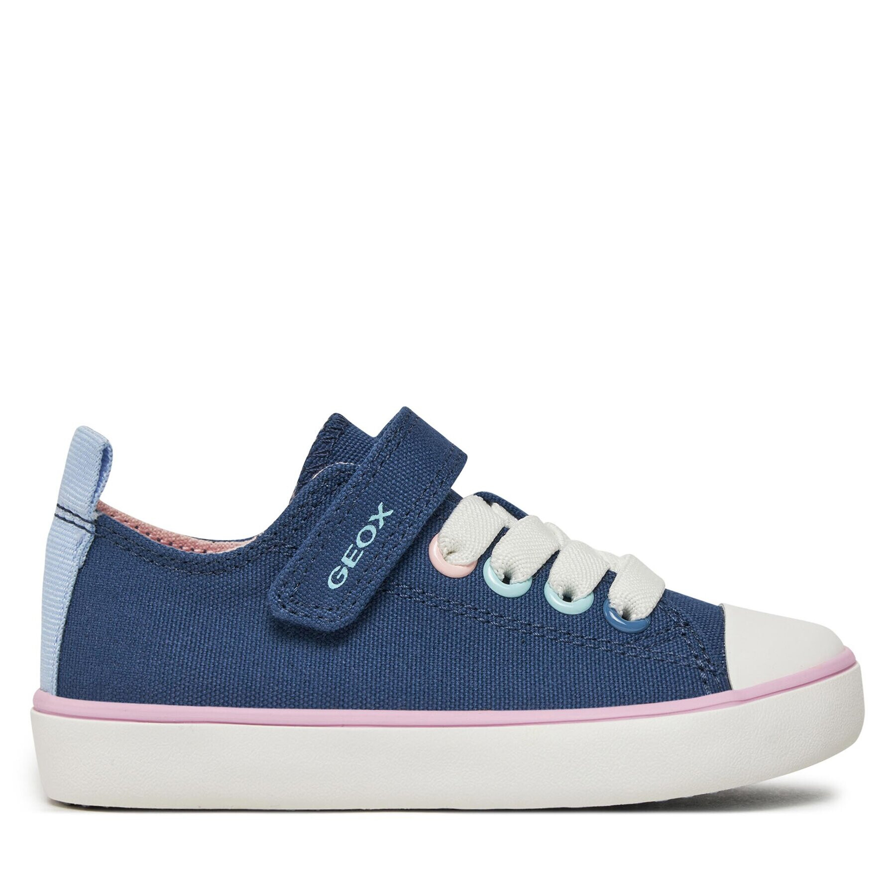 Geox Teniși J Gisli Girl J454NA 00010 C4002 M Bleumarin - Pled.ro