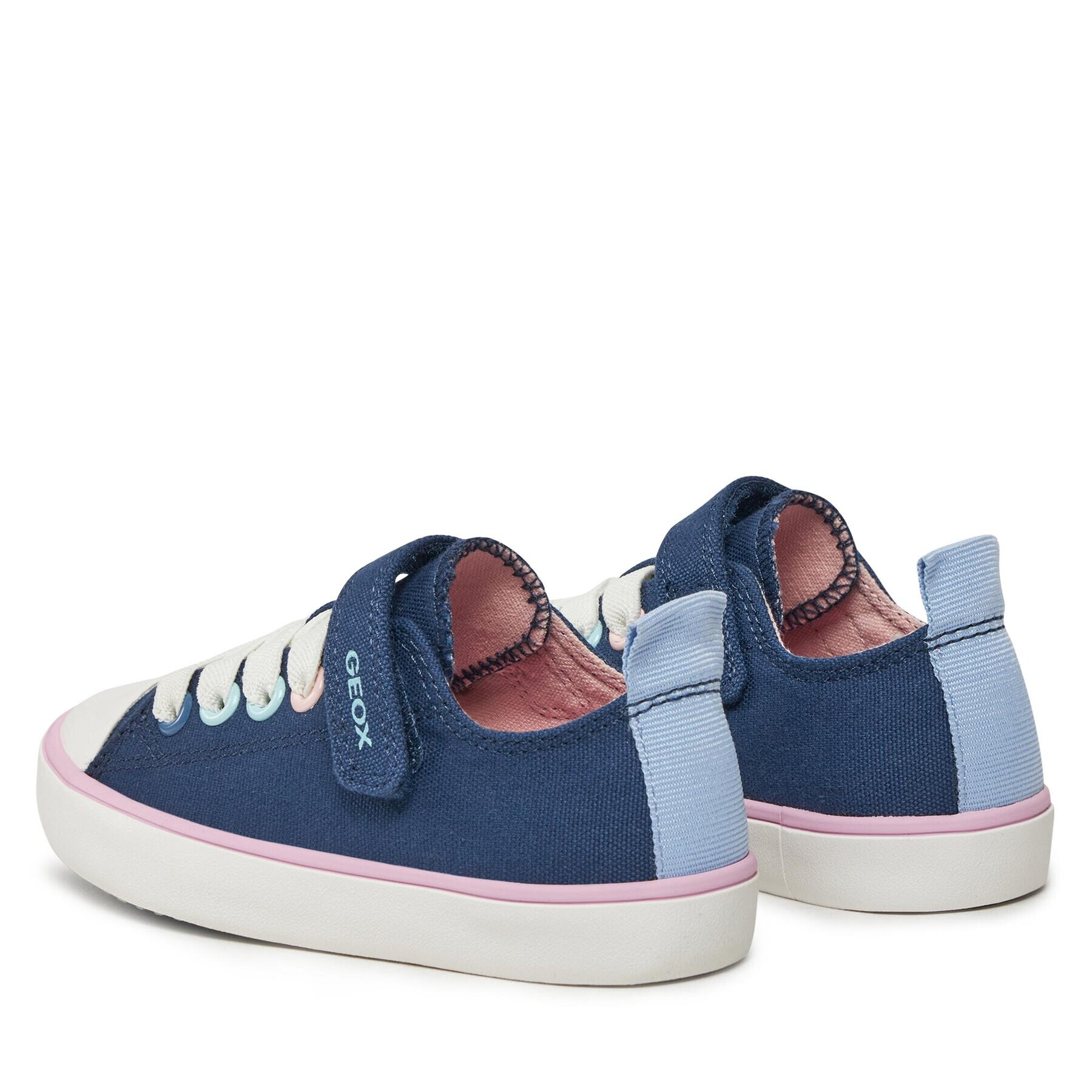 Geox Teniși J Gisli Girl J454NA 00010 C4002 M Bleumarin - Pled.ro