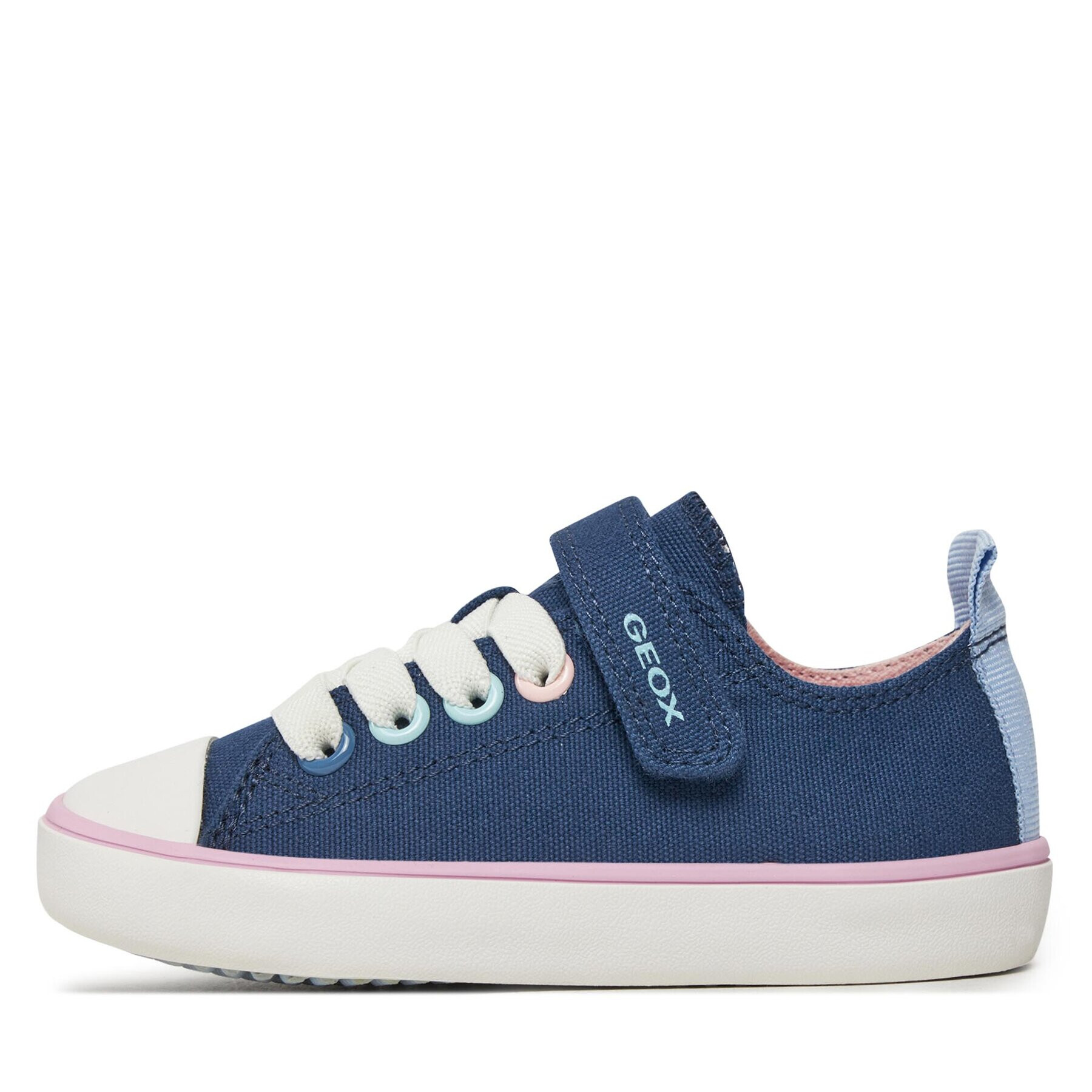 Geox Teniși J Gisli Girl J454NA 00010 C4002 M Bleumarin - Pled.ro