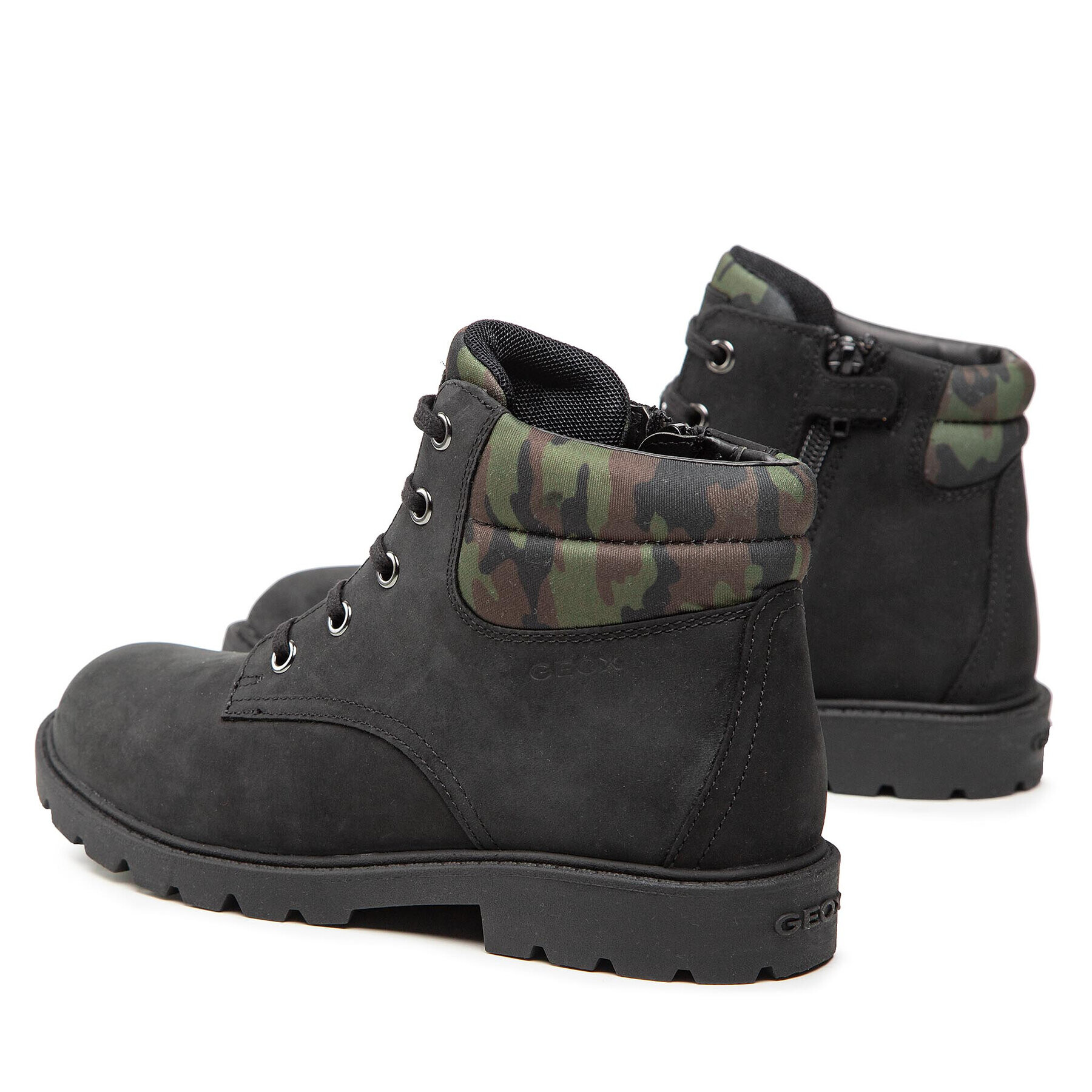 Geox Trappers J Shaylax B. B J16FAB 04515 C9B3Y D Negru - Pled.ro