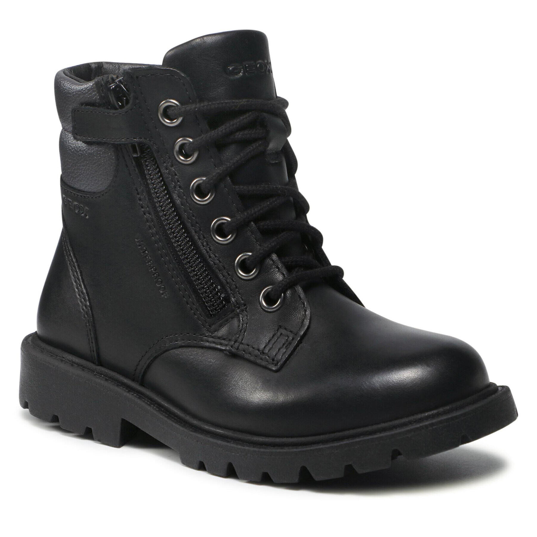 Geox Trappers J Shaylax G. Wpf A J16EYA 00043 C9999 S Negru - Pled.ro