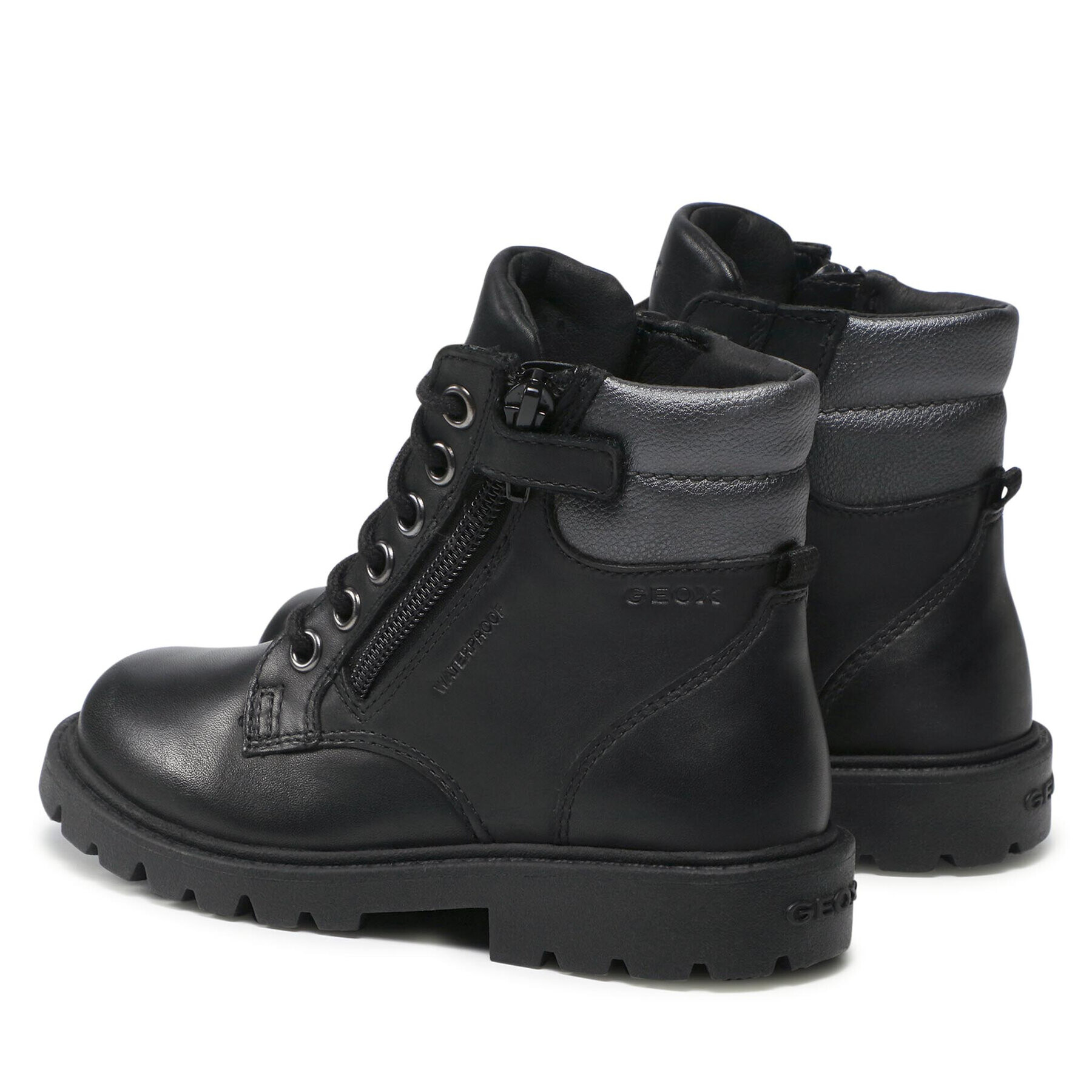 Geox Trappers J Shaylax G. Wpf A J16EYA 00043 C9999 S Negru - Pled.ro