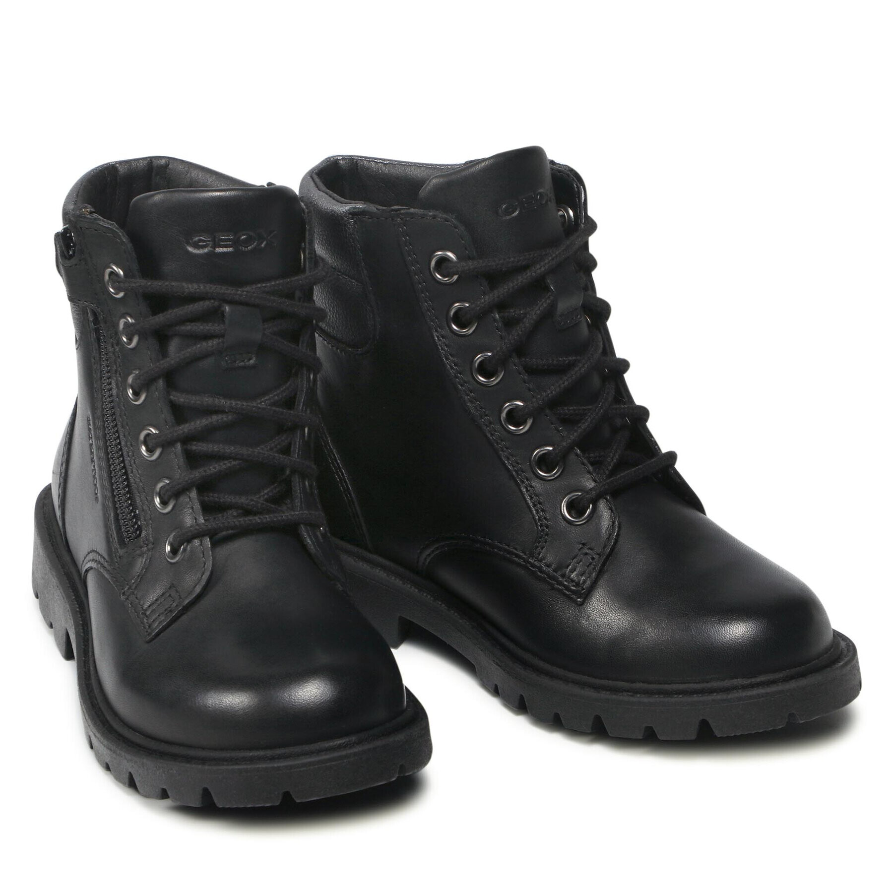 Geox Trappers J Shaylax G. Wpf A J16EYA 00043 C9999 S Negru - Pled.ro