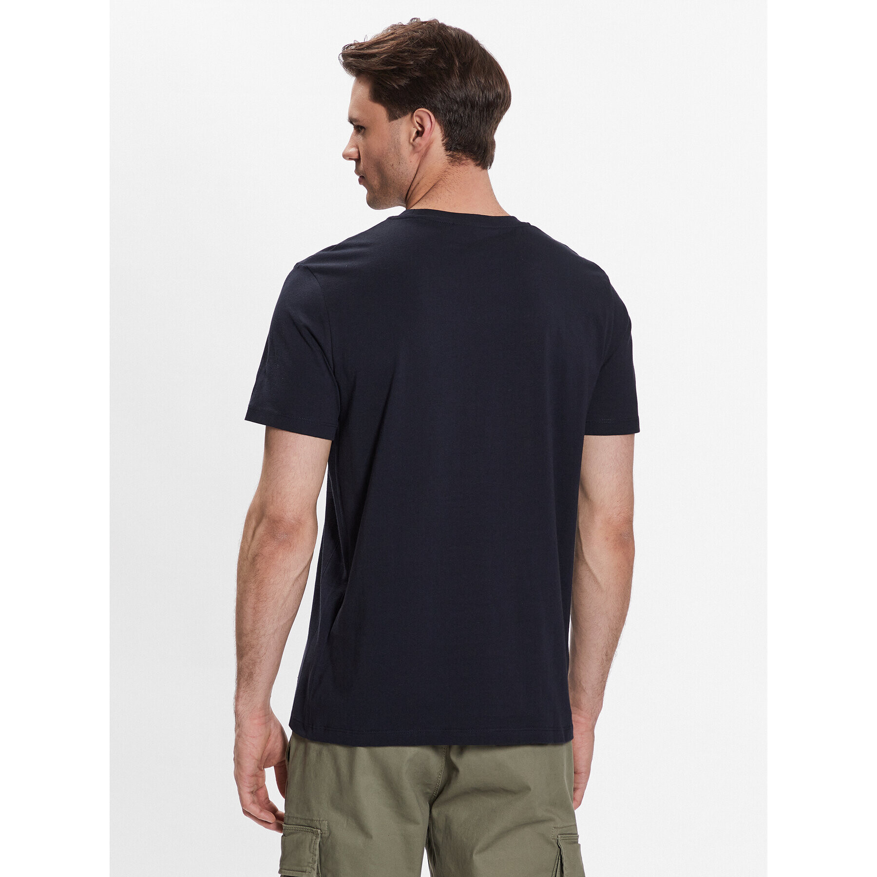 Geox Tricou M3510G-T2870 F4386 Bleumarin Regular Fit - Pled.ro