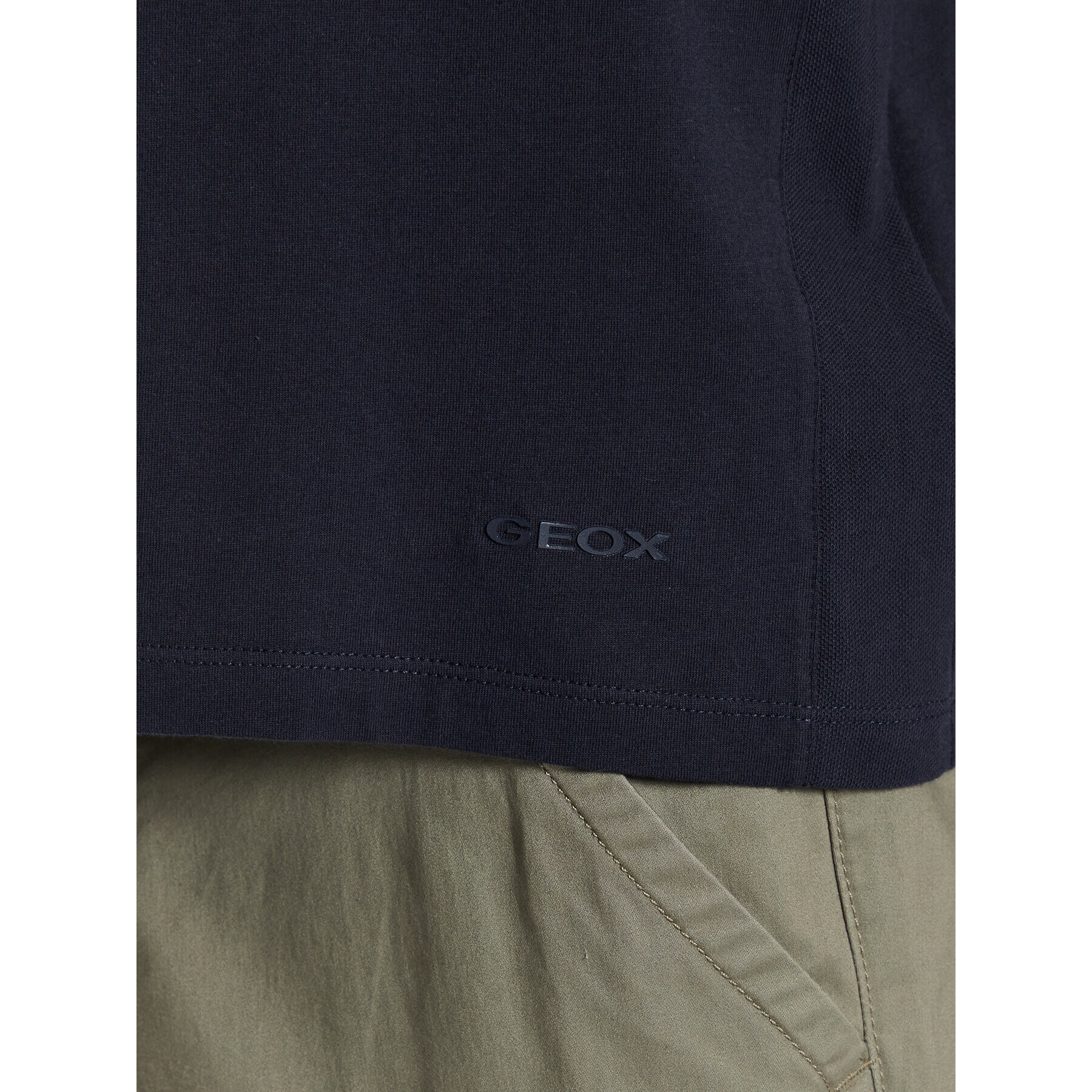 Geox Tricou M3510G-T2870 F4386 Bleumarin Regular Fit - Pled.ro