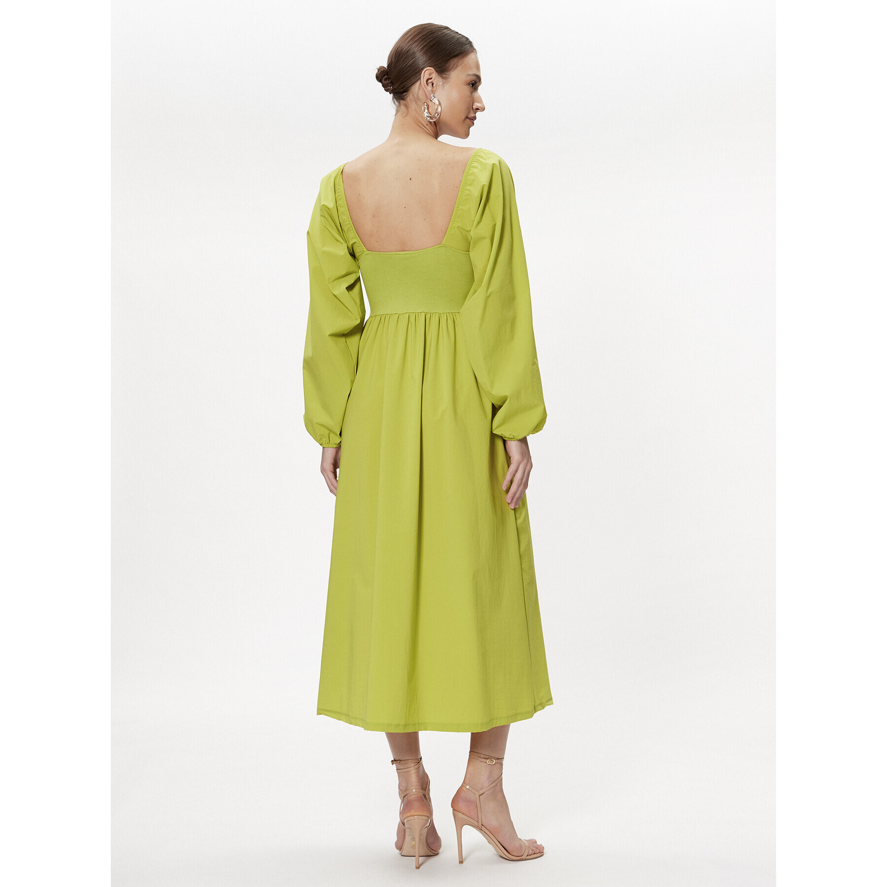 Gestuz Rochie de zi Mist 10906893 Verde Regular Fit - Pled.ro