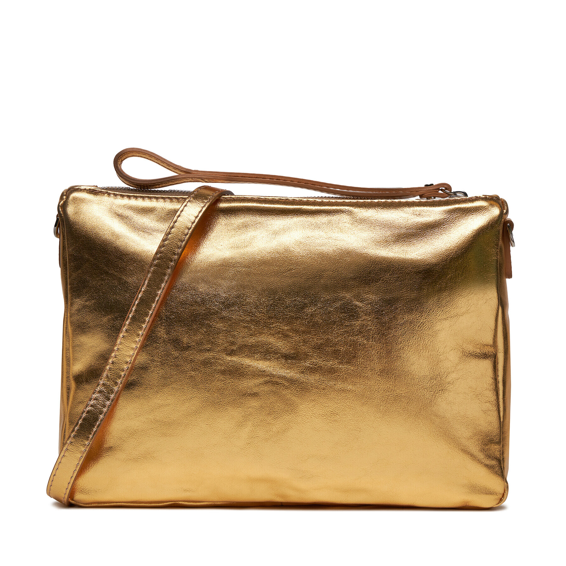 Gianni Chiarini Geantă Nora Pouch BS 10225/24PE FOU MET Auriu - Pled.ro