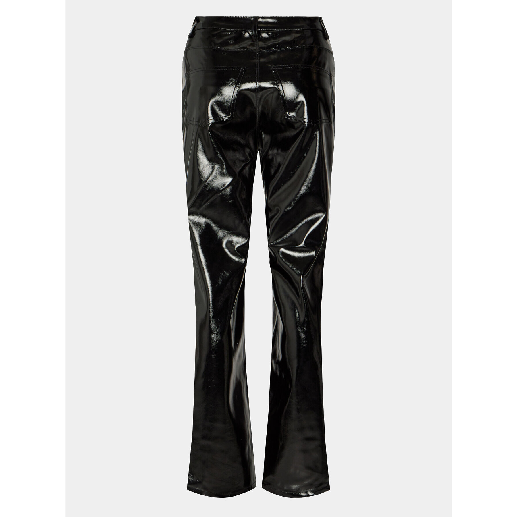 Gina Tricot Pantaloni din material 21348 Negru Regular Fit - Pled.ro