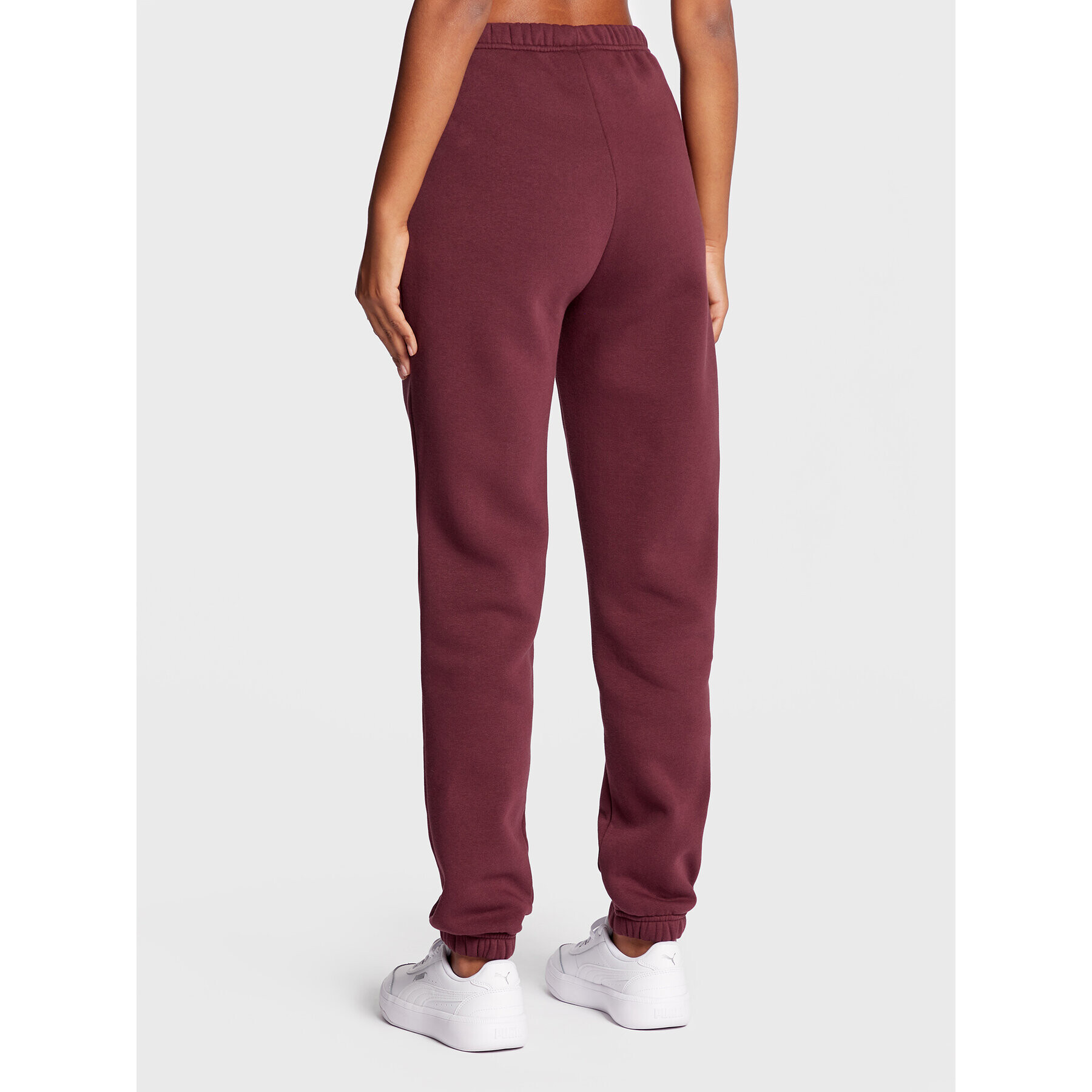 Gina Tricot Pantaloni trening Basic 87590 Vișiniu Regular Fit - Pled.ro