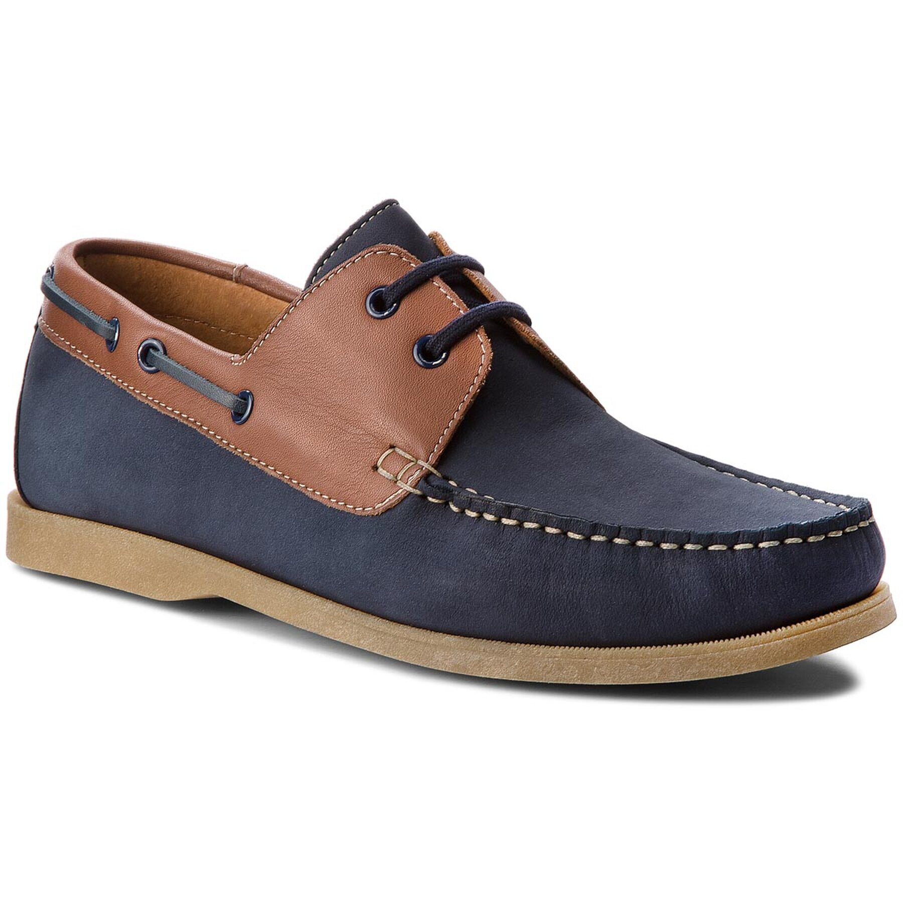 Gino Rossi Mocasini Bari MMV095-203-AGXB-5750-0 Bleumarin - Pled.ro