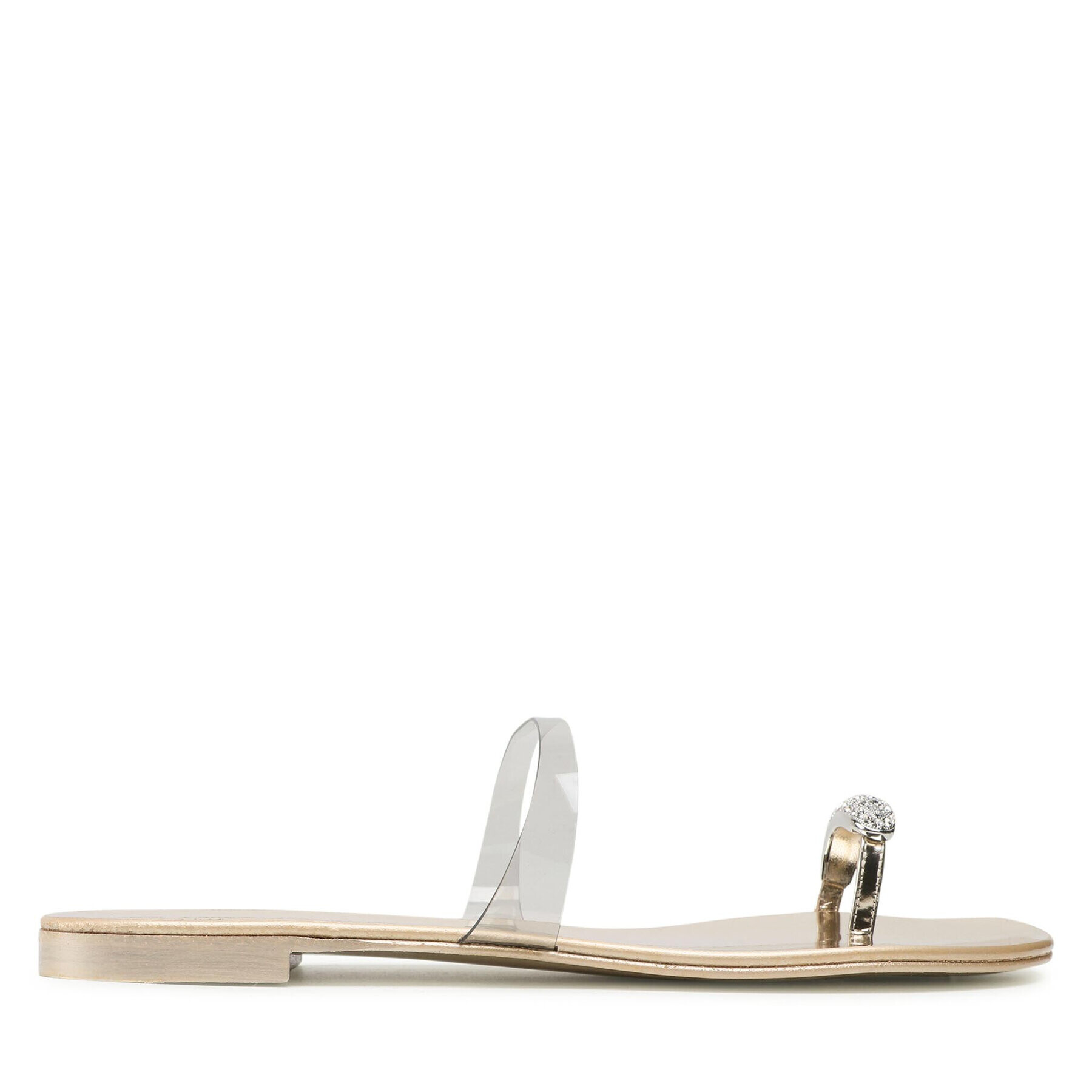 Giuseppe Zanotti Flip flop I100004 006 Argintiu - Pled.ro