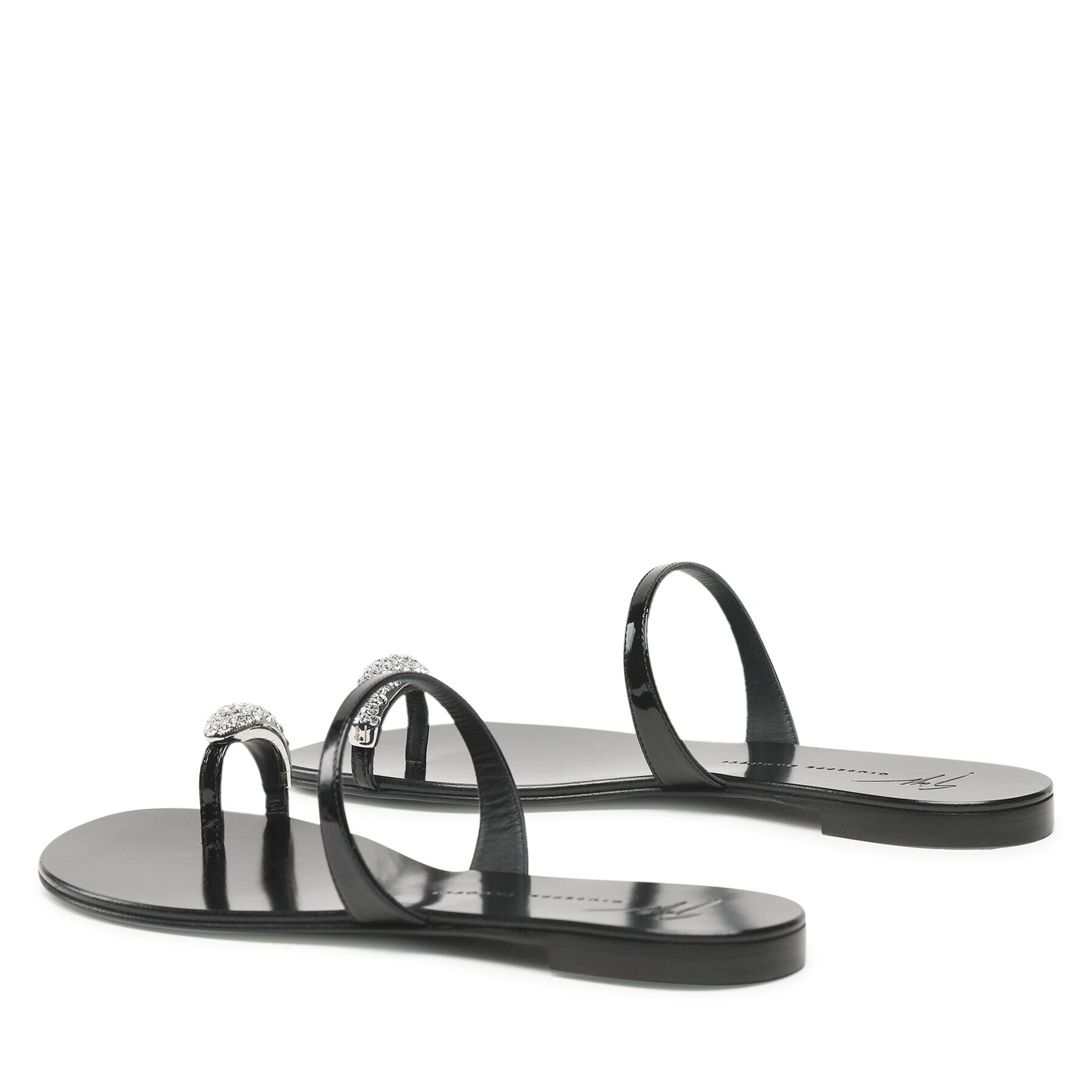 Giuseppe Zanotti Flip flop I700000 Negru - Pled.ro