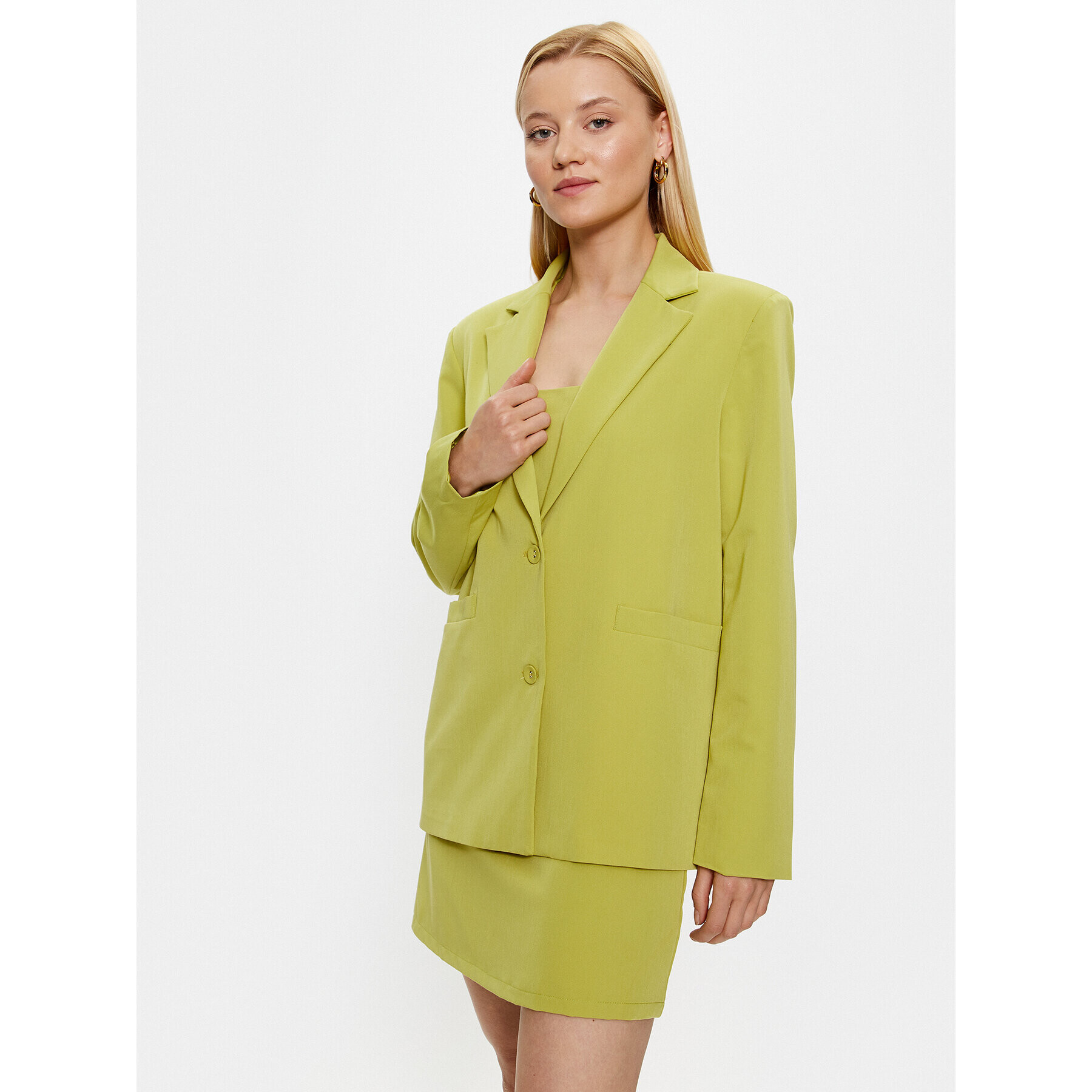 Glamorous Sacou GS0417 Verde Oversize - Pled.ro