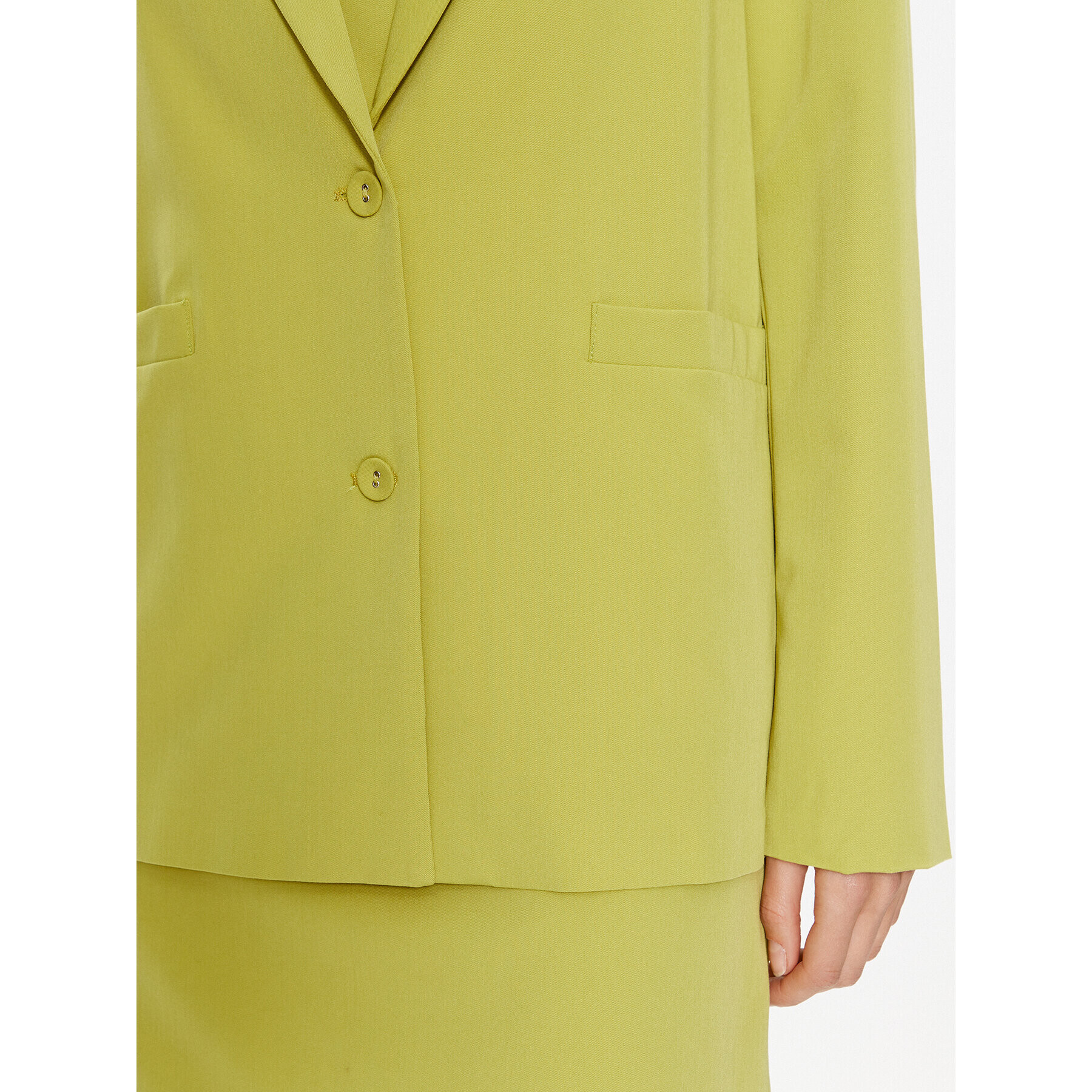 Glamorous Sacou GS0417 Verde Oversize - Pled.ro