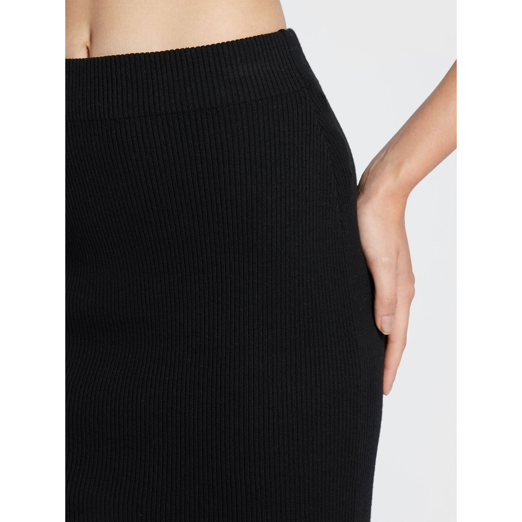 Glamorous Fustă tip creion AC2917A Negru Slim Fit - Pled.ro