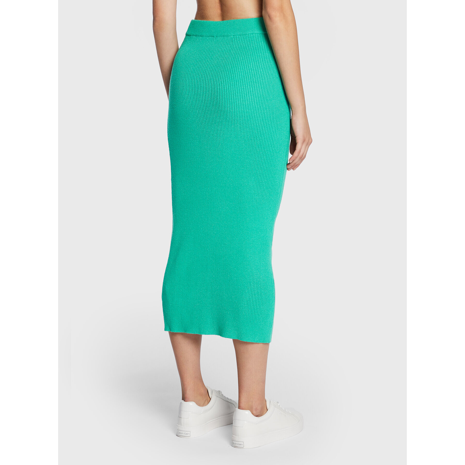 Glamorous Fustă tip creion CK5872 Verde Slim Fit - Pled.ro