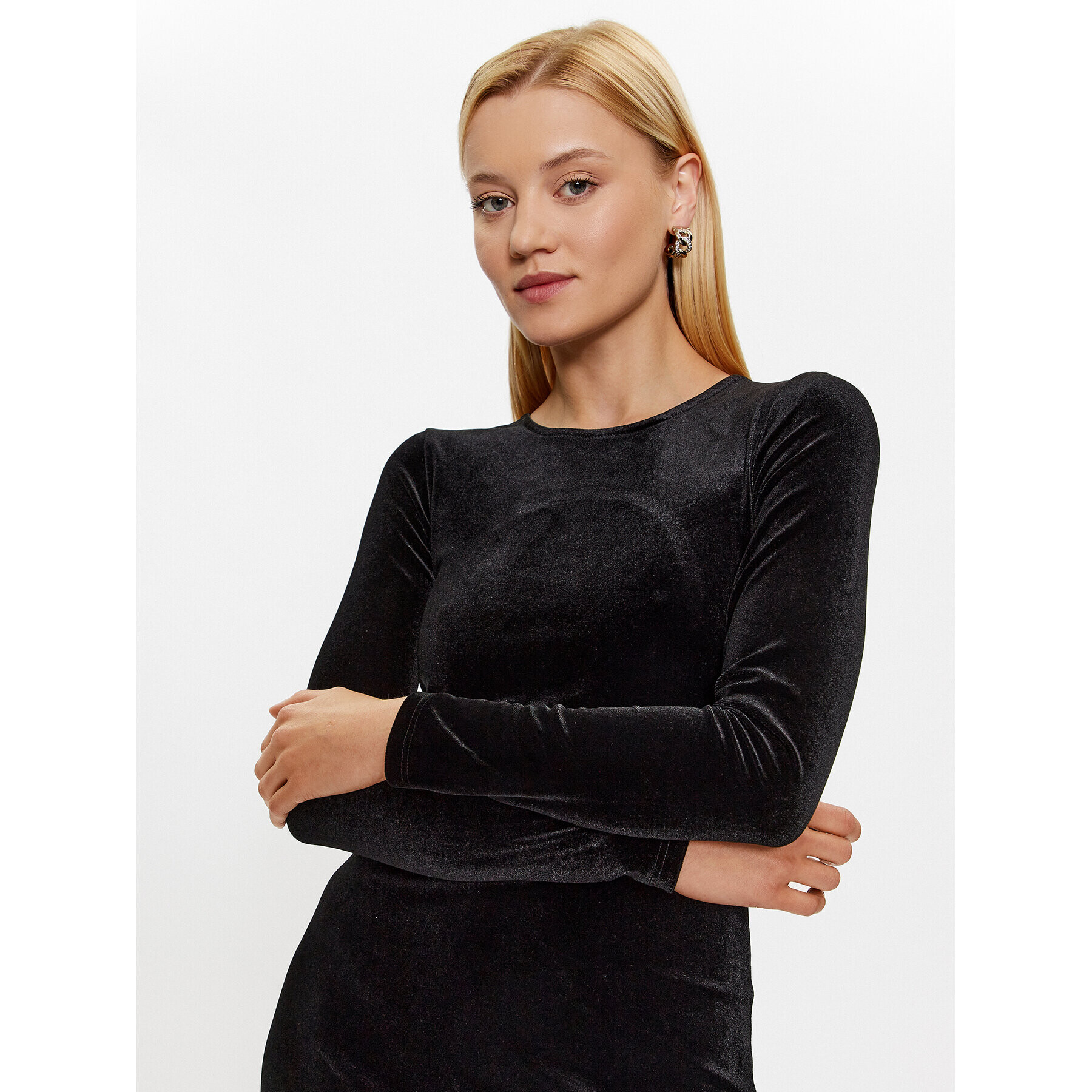 Glamorous Rochie cocktail AN4323 Negru Slim Fit - Pled.ro