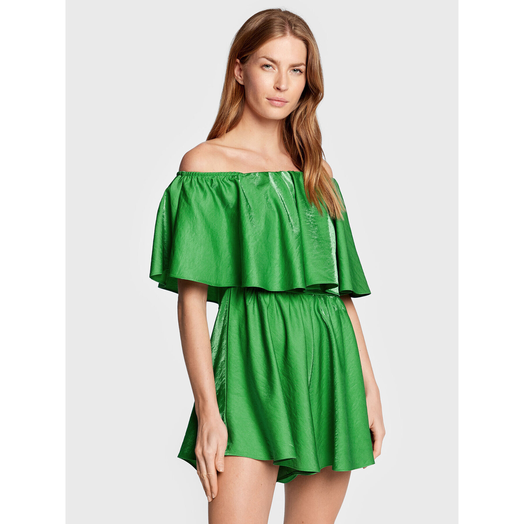 Glamorous Salopetă GC0623 Verde Regular Fit - Pled.ro