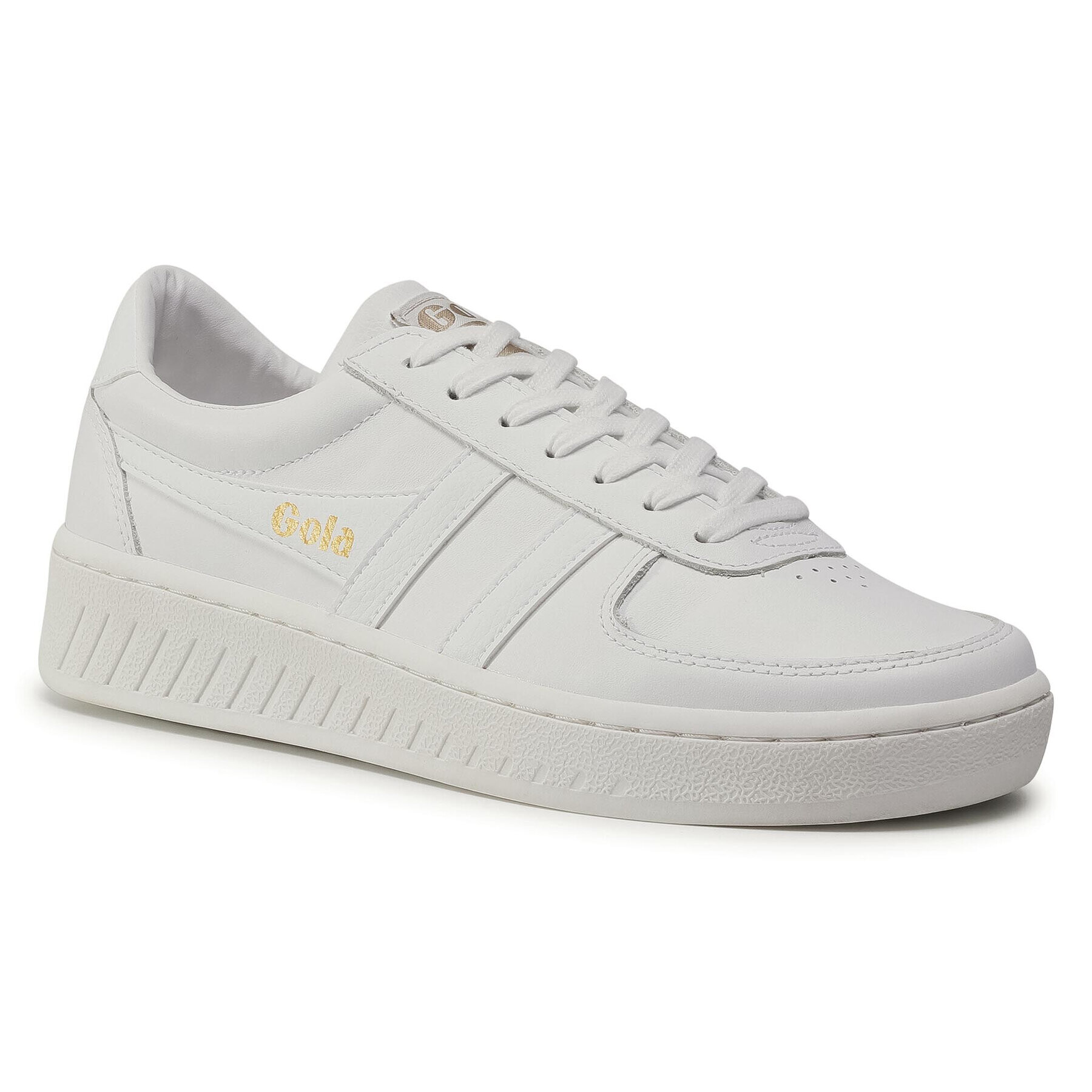 Gola Sneakers Grandslam Leather CMA567 Alb - Pled.ro