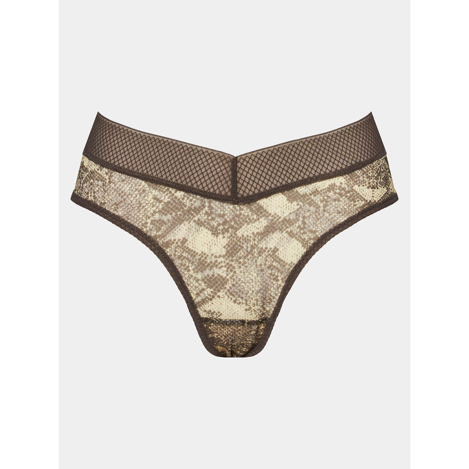 Gossard Chilot brazilian Glossies Snake 13014 Gri - Pled.ro