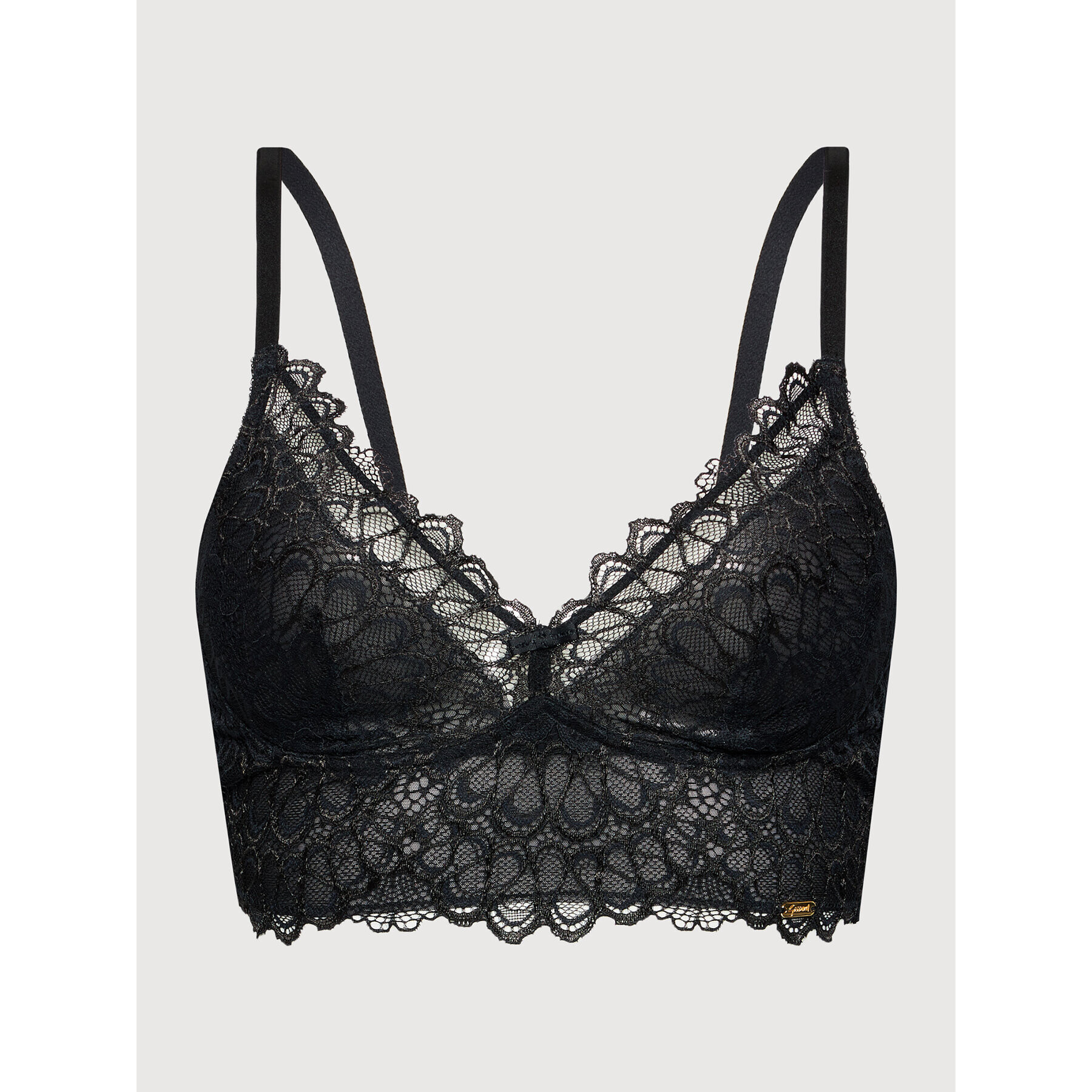 Gossard Sutien Bralette Swirl 17808 Negru - Pled.ro