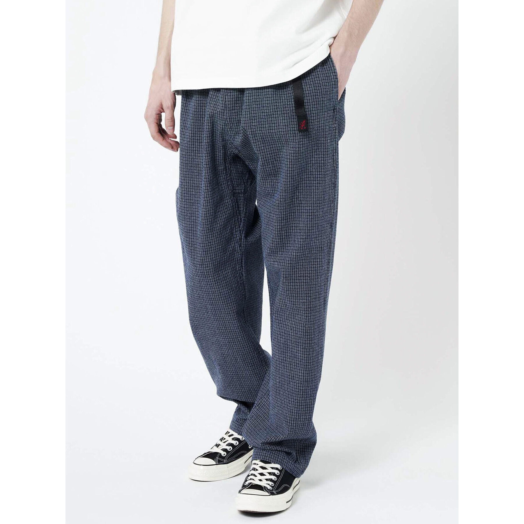 Gramicci Pantaloni din material G3SM-P023 Albastru Casual Fit - Pled.ro