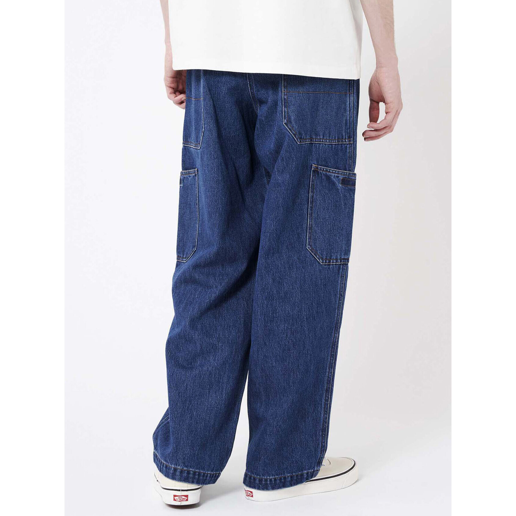 Gramicci Pantaloni din material G3SM-P073 Bleumarin Regular Fit - Pled.ro