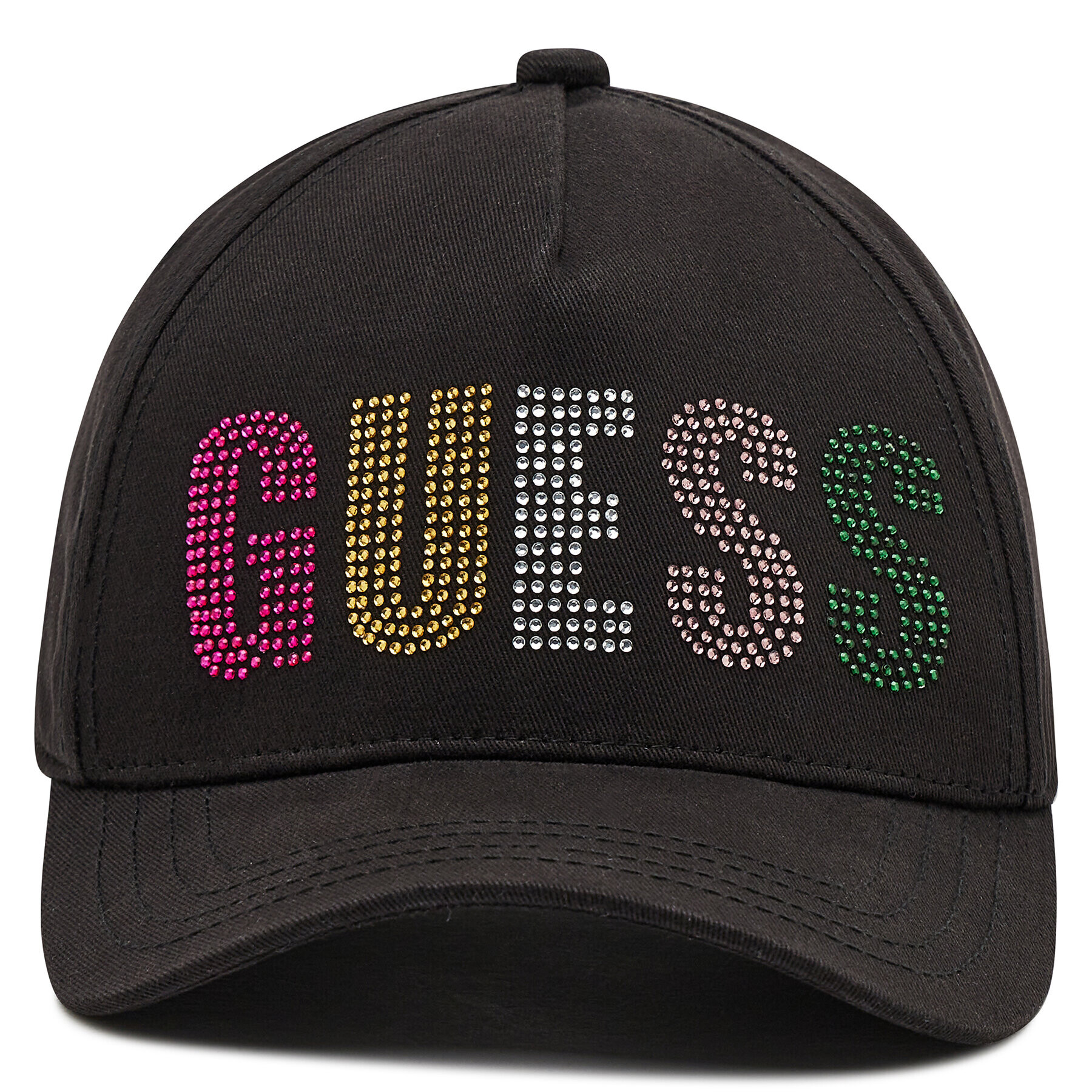 Guess Șapcă Addy Rhinestone AGADD1 CO213 Negru - Pled.ro