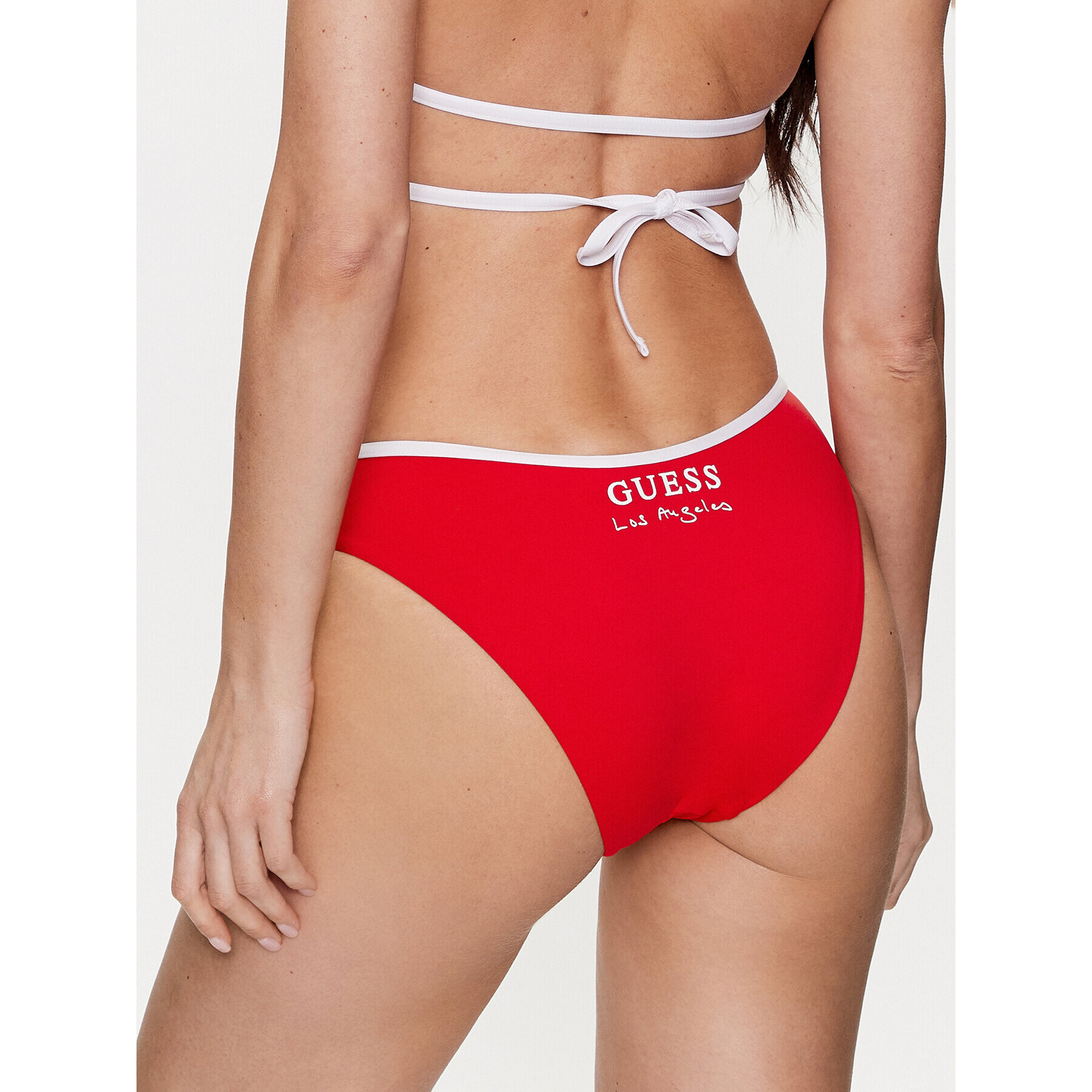 Guess Bikini partea de jos E3GO16 MC043 Roșu - Pled.ro