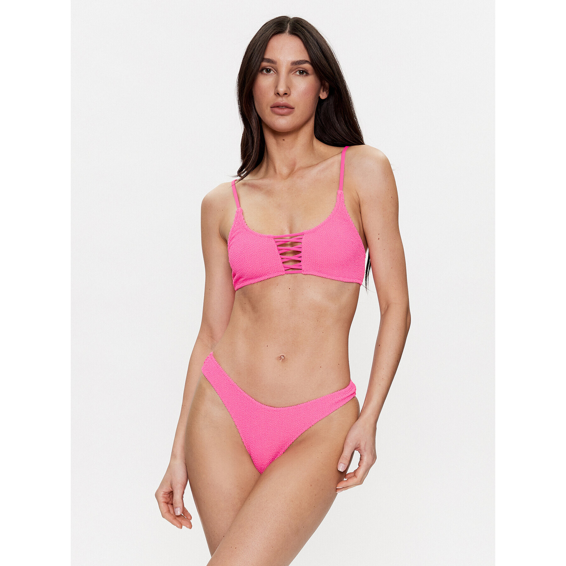 Guess Bikini partea de jos E3GO22 MC03P Roz - Pled.ro