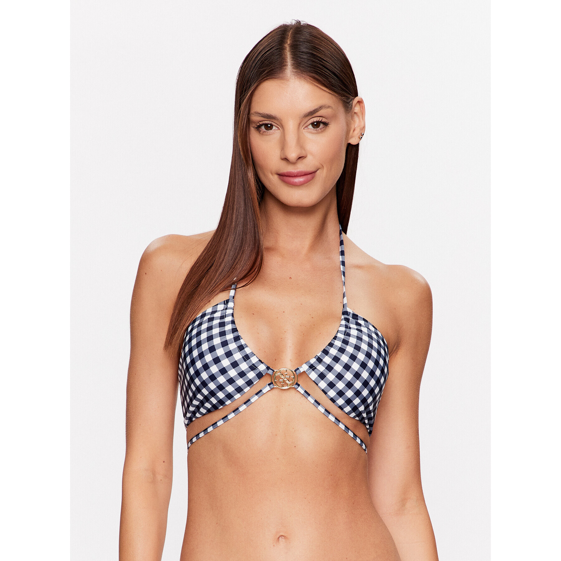 Guess Bikini partea de sus E3GJ20 MC04R Albastru - Pled.ro