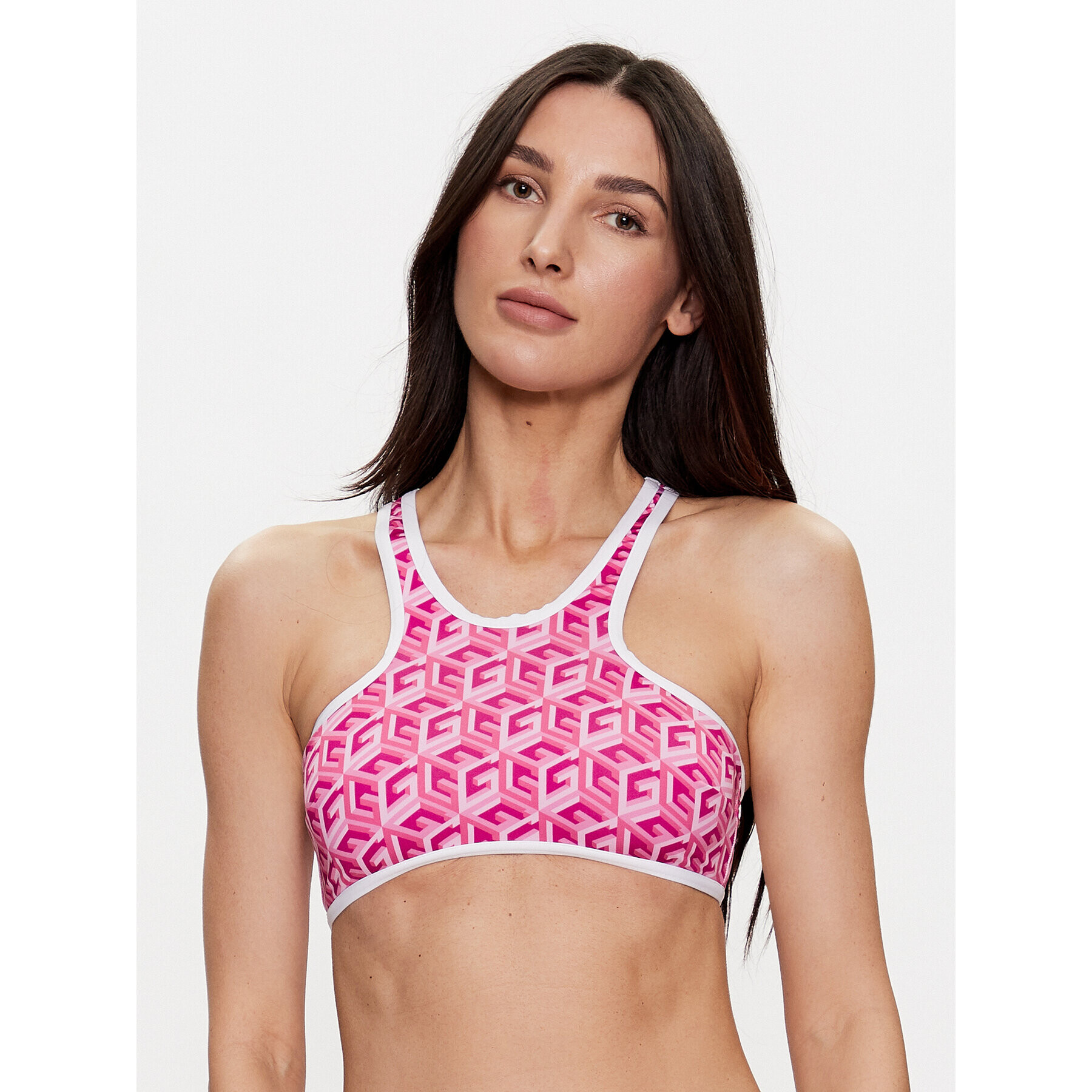 Guess Bikini partea de sus E3GJ25 MC045 Roz - Pled.ro