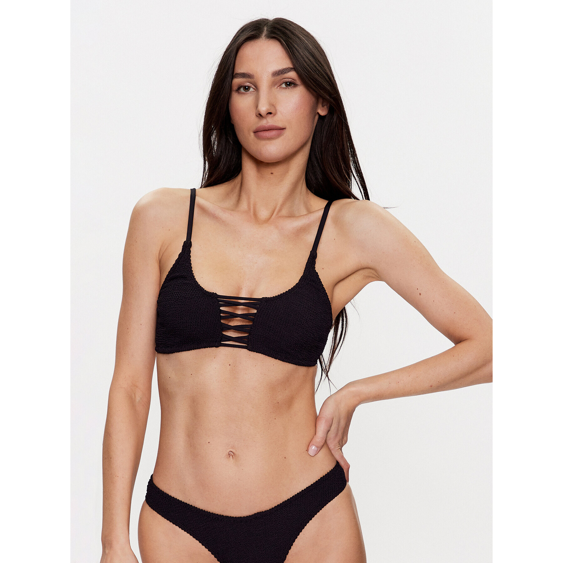 Guess Bikini partea de sus E3GJ36 MC03P Negru - Pled.ro