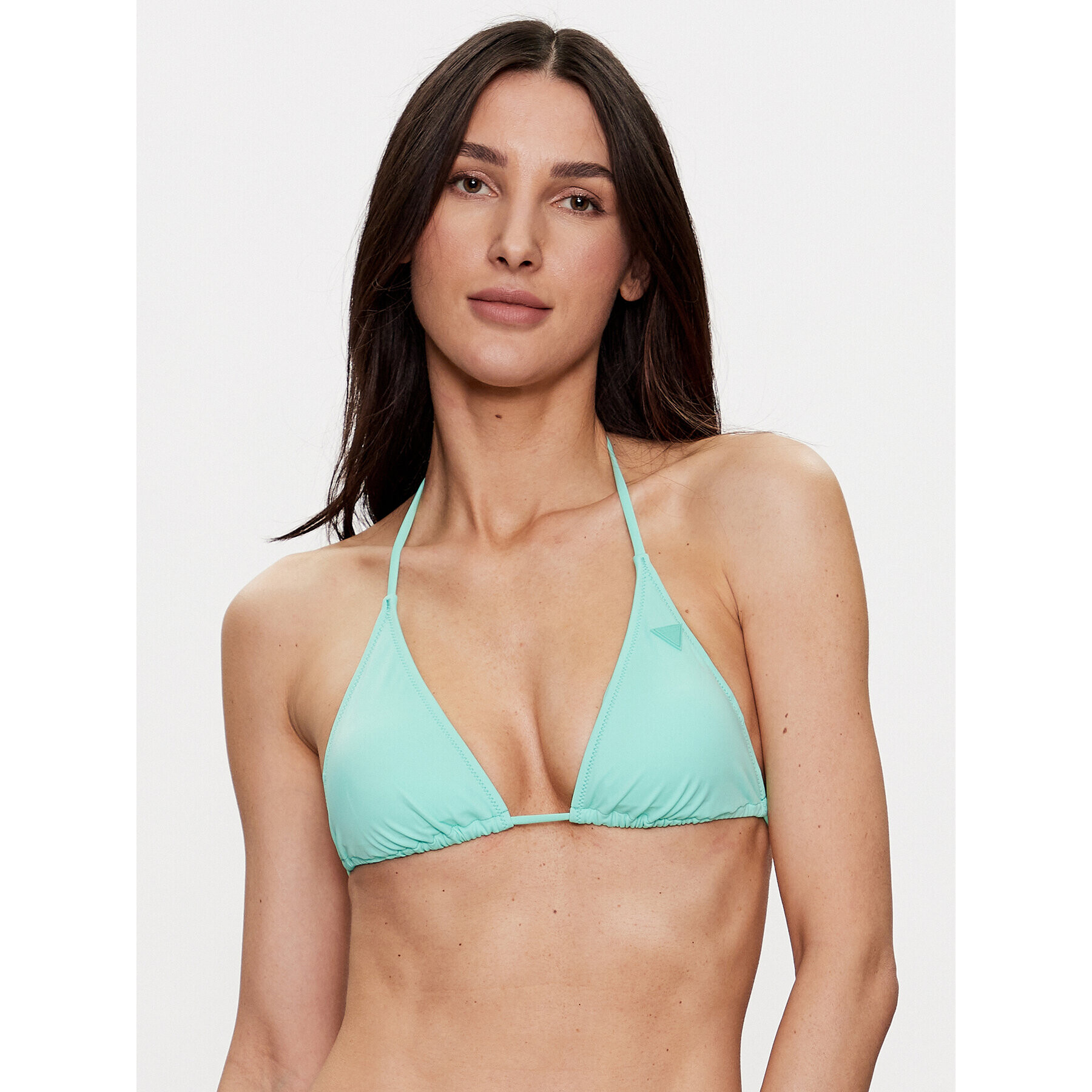 Guess Bikini partea de sus Triangle E02J25 LY00K Albastru - Pled.ro