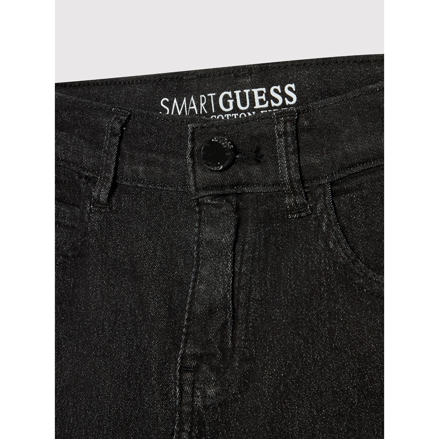 Guess Blugi J2RB11 WE5X0 Negru Skinny Fit - Pled.ro