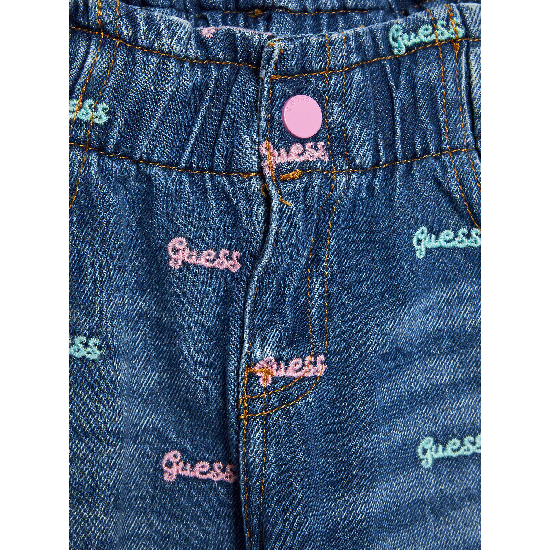 Guess Blugi K3RA04 D4YA0 Albastru Relaxed Fit - Pled.ro