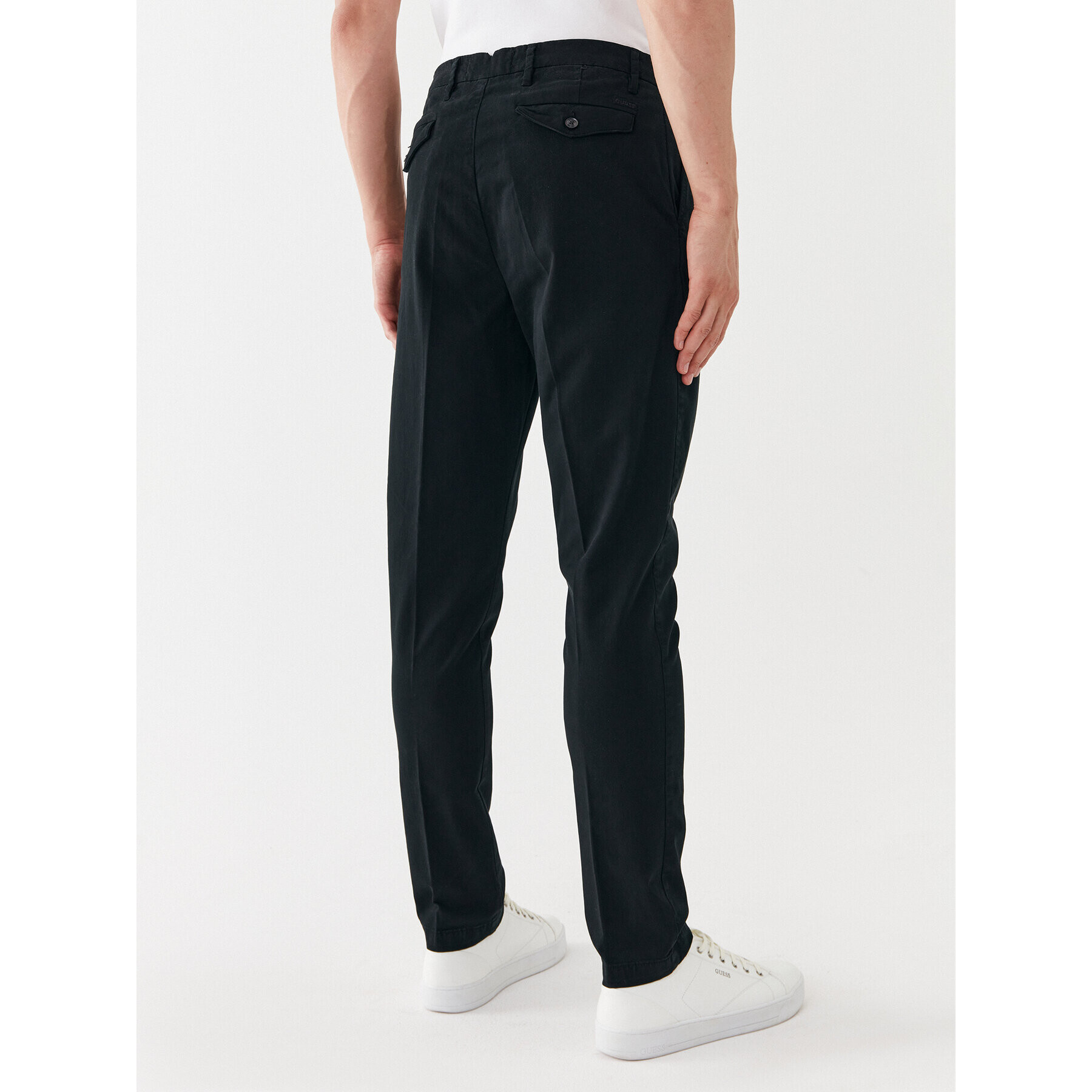 Guess Blugi M3YB27WFIO3 Negru Slim Fit - Pled.ro