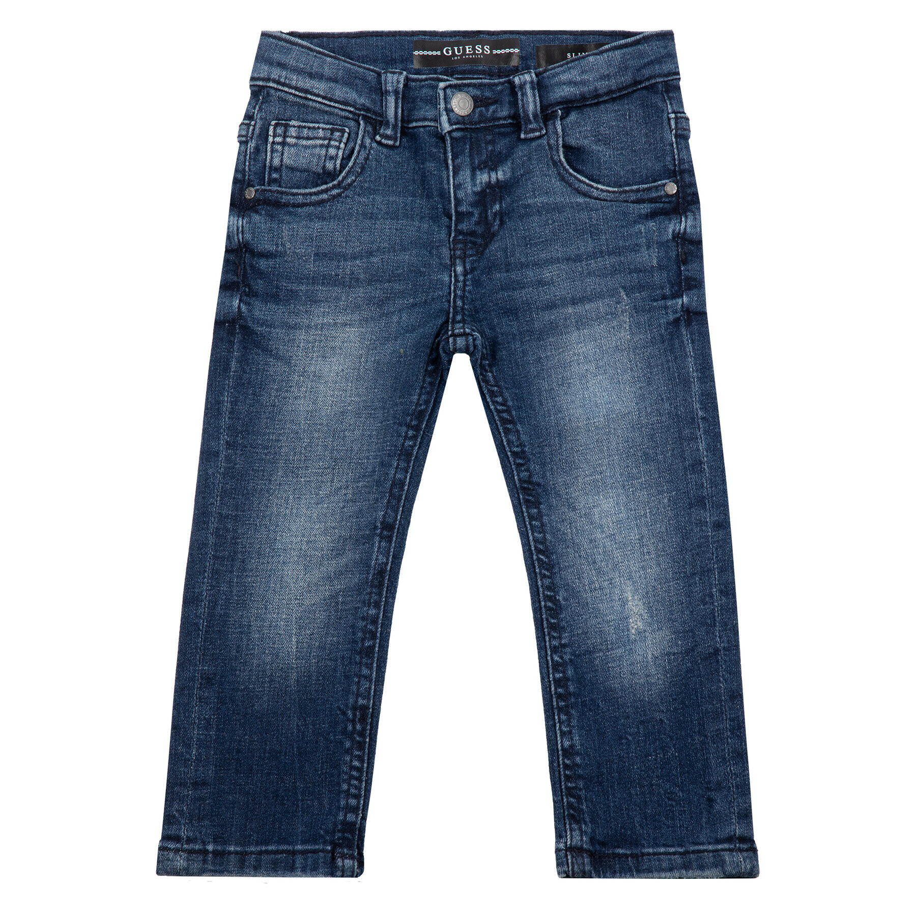 Guess Blugi N93A04 D3QS0 Bleumarin Slim Fit - Pled.ro