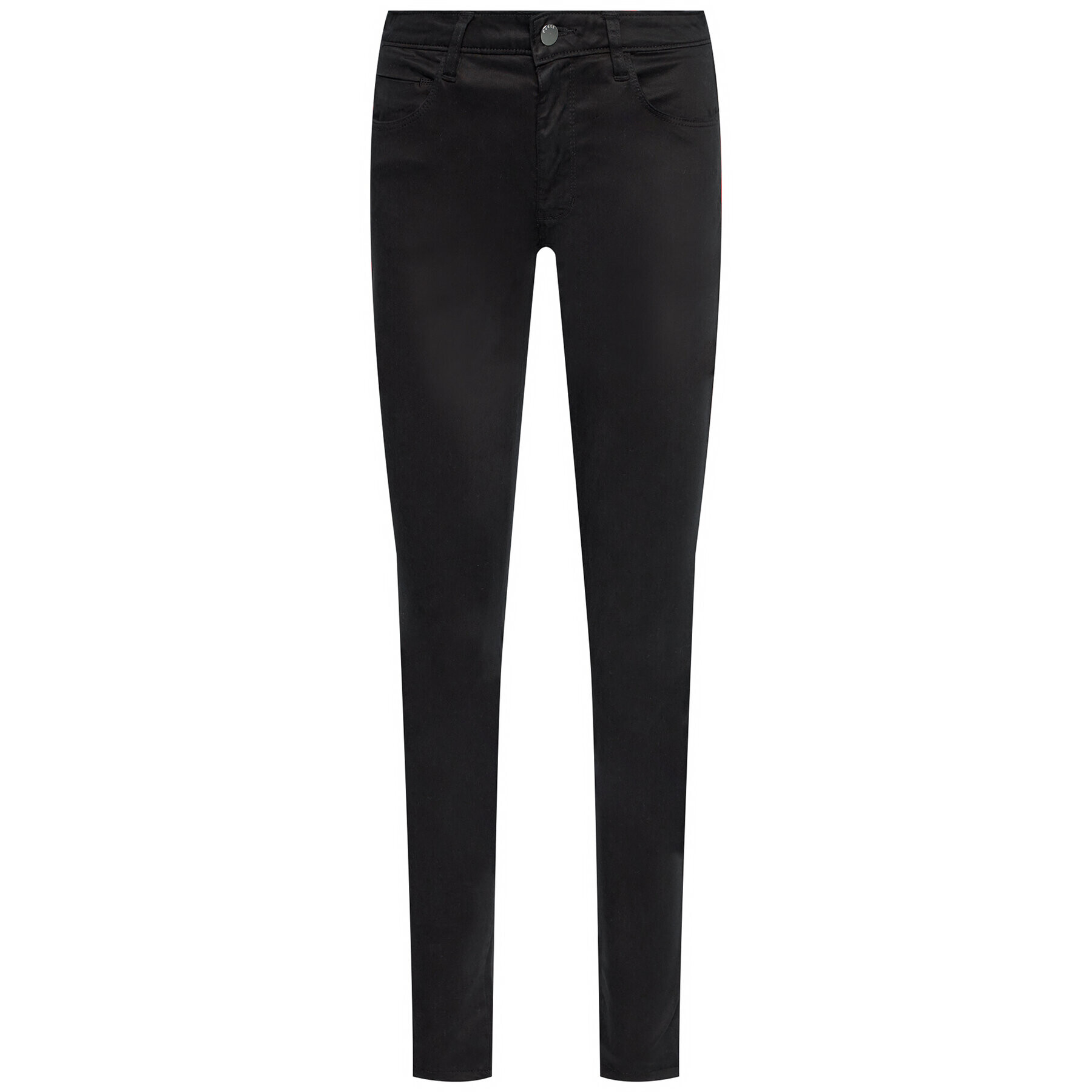 Guess Blugi Sexy Curve W1GAJ3 W93CE Negru Skinny Fit - Pled.ro